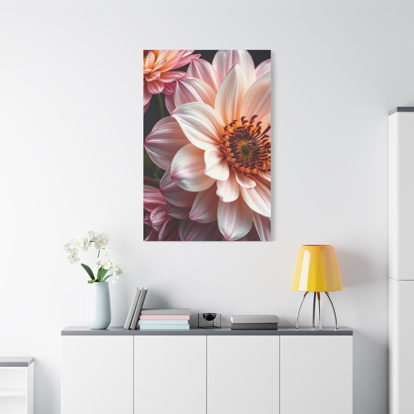 Floral Elegance Tableau Wall Art & Canvas Print