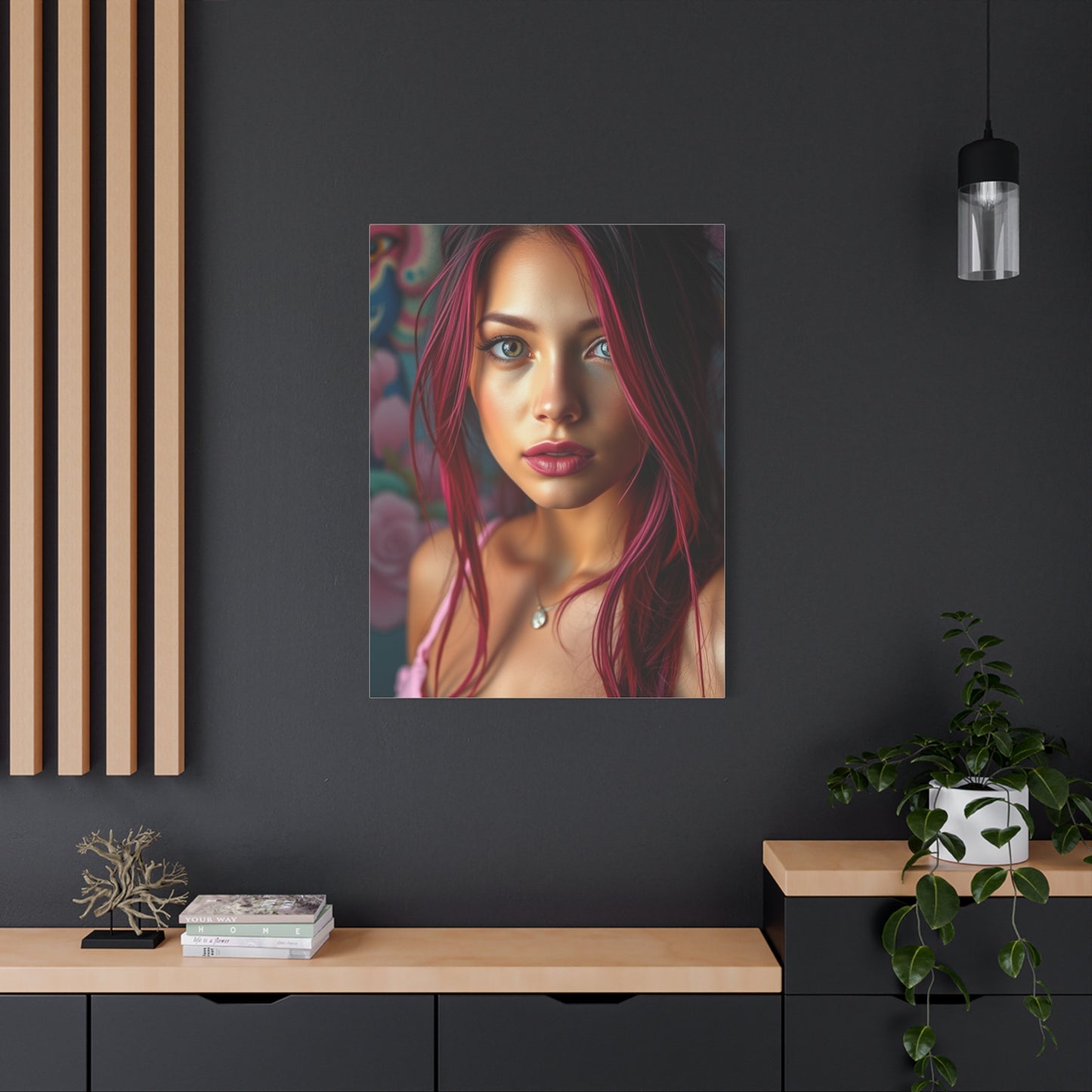 Pink Opulence Canvas Wall Art & Canvas Print