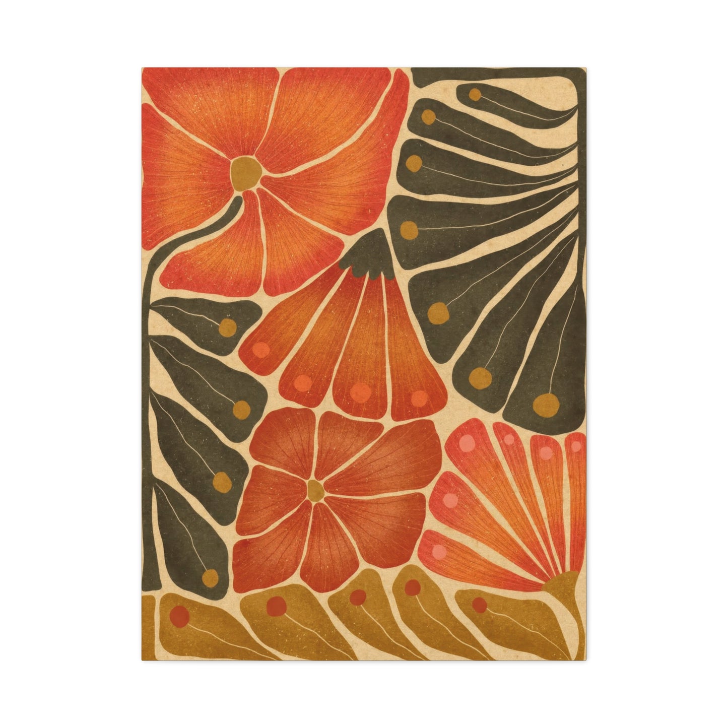Flower Abstract Colorful Wall Art & Canvas Prints