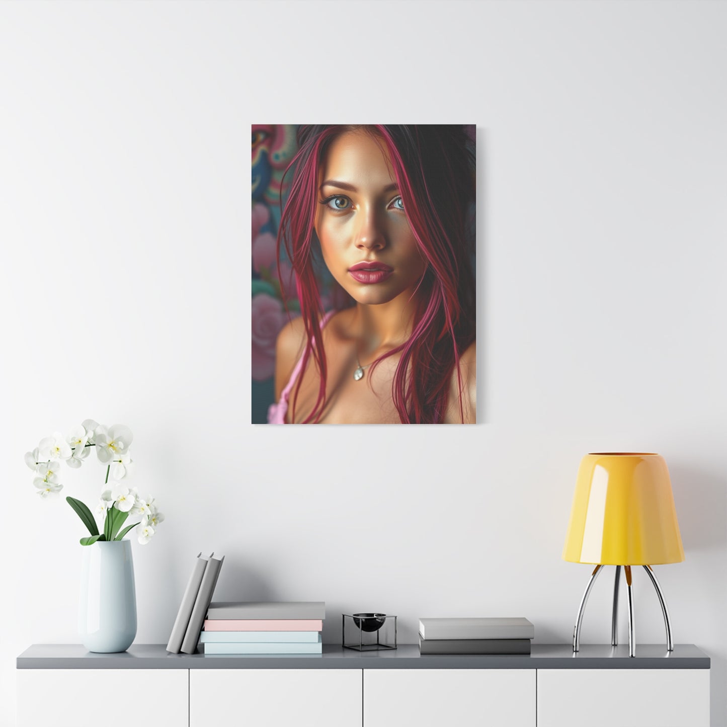 Pink Opulence Canvas Wall Art & Canvas Print