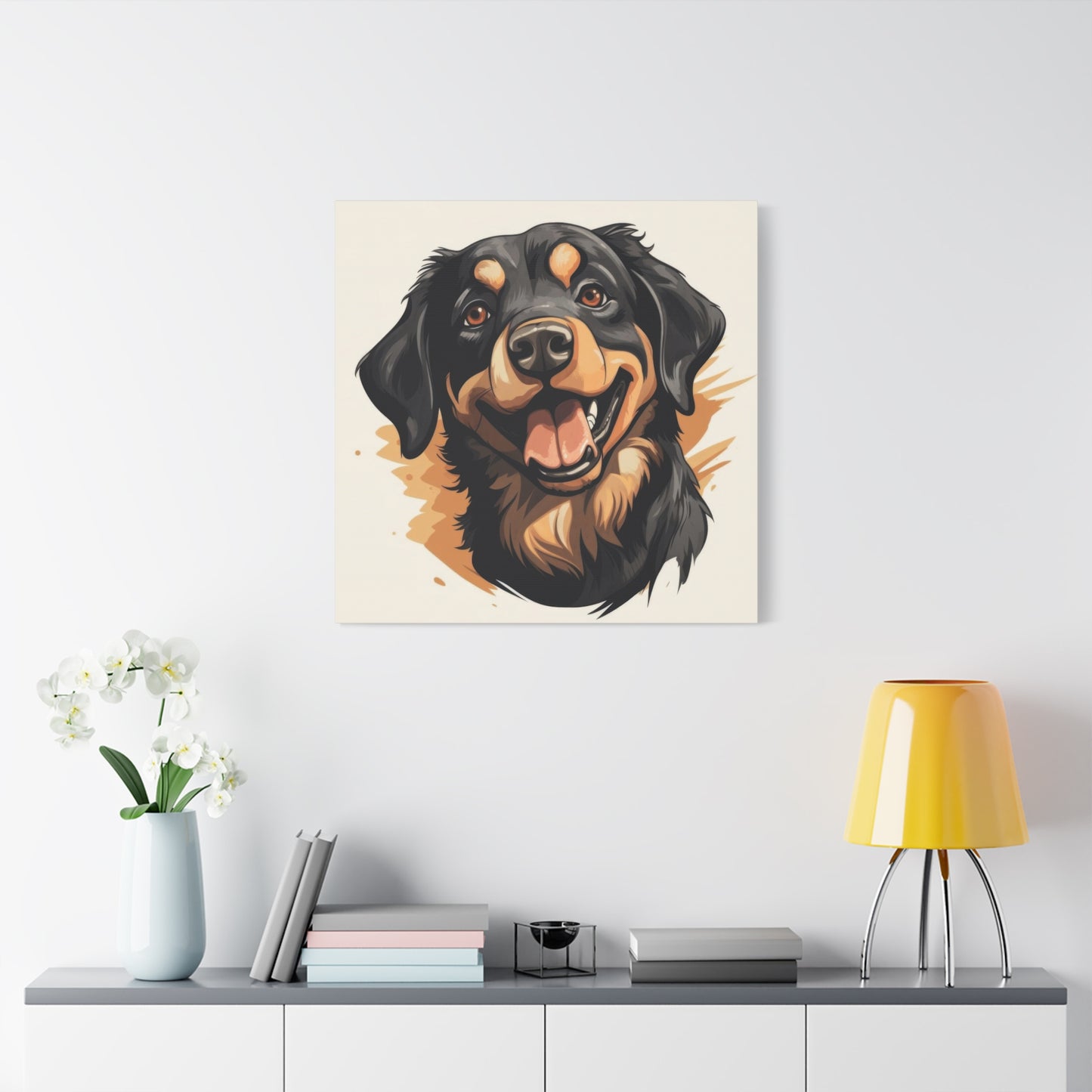 Happy Dog 3 Wall Art & Canvas Prints