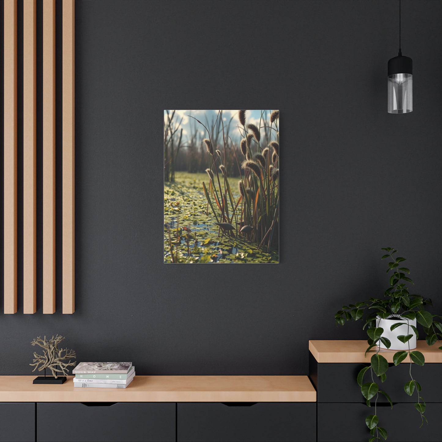 Marsh & Swamp Art Canvas Art 2 Wall Art & Canvas Print