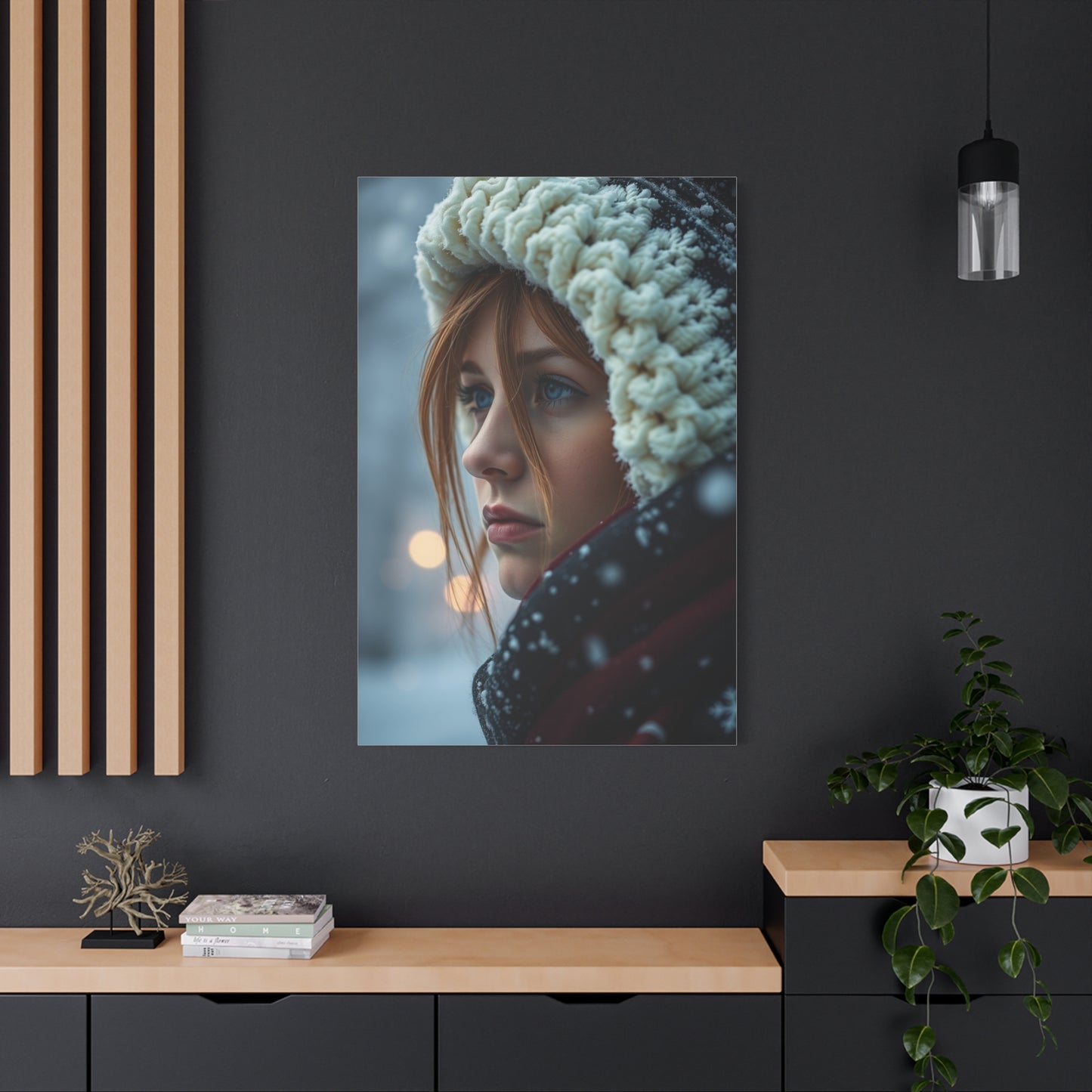 Whispering Winter Tableau Wall Art & Canvas Print