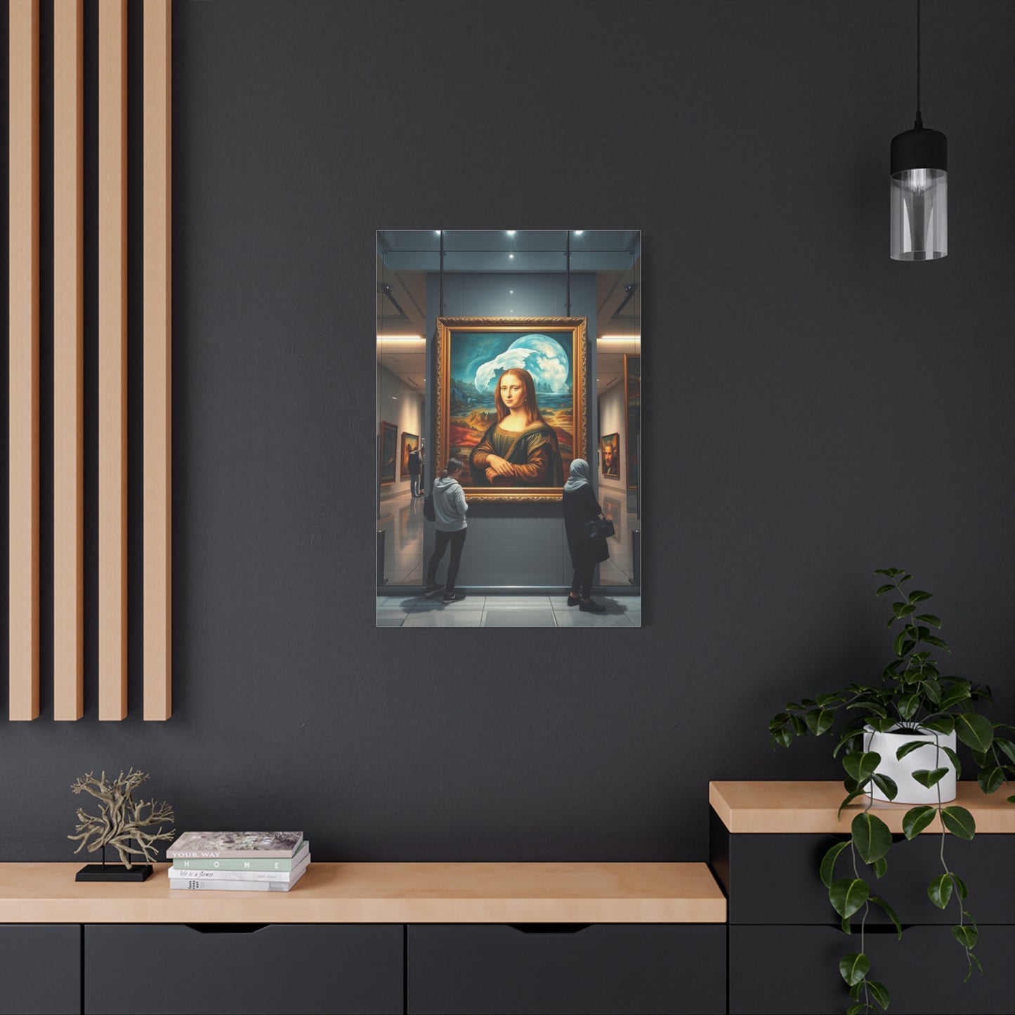 Polished Visionary Landscape Wall Art & Canvas Print