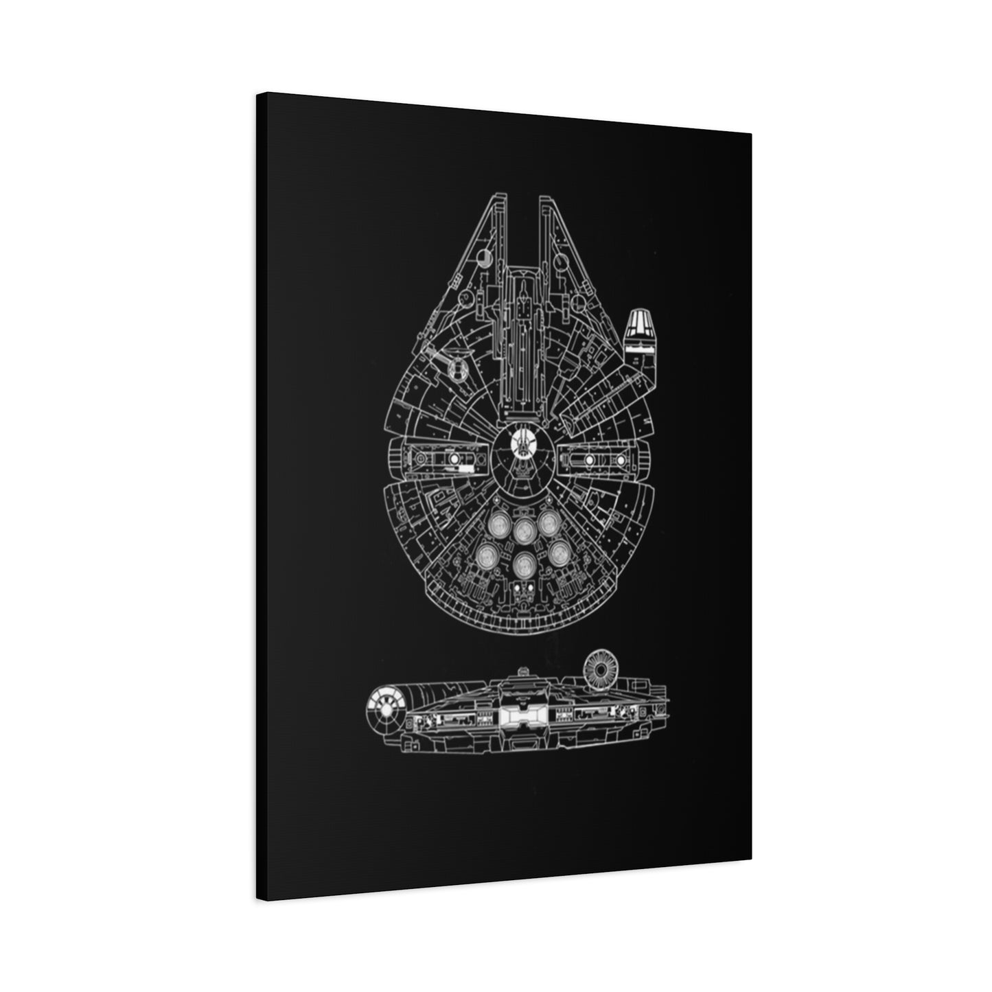 Star Wars Spaceship Wall Art & Canvas Prints