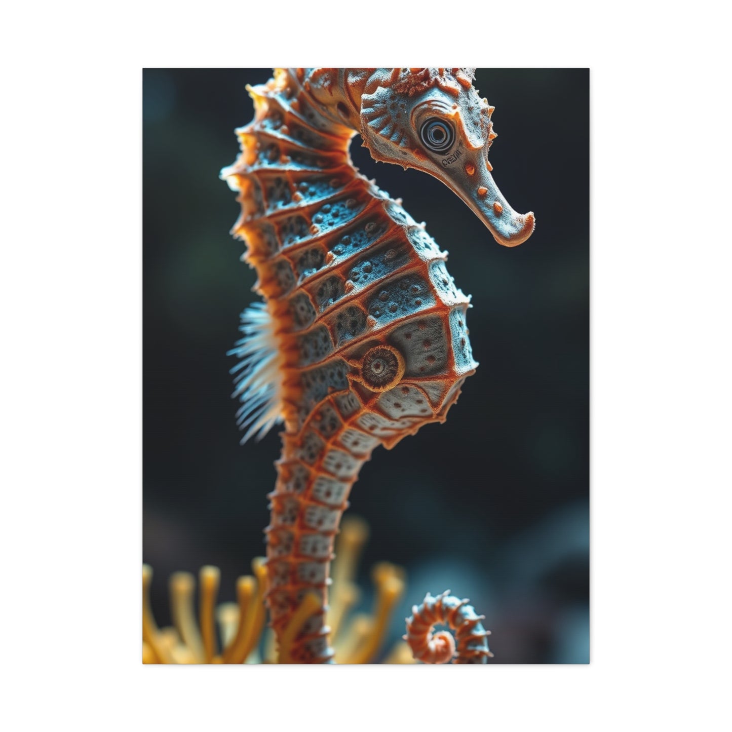 Seahorse Art Canvas Art 8 Wall Art & Canvas Print