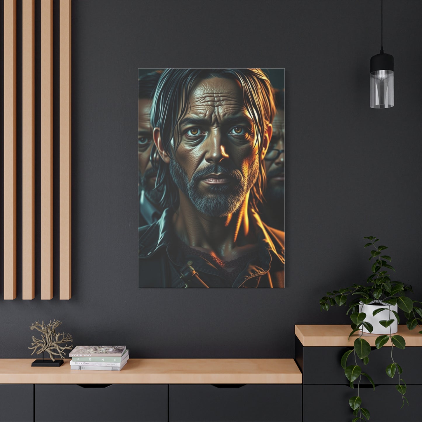 Supreme The Walking Dead Characters Art Beautiful Collection Wall Art & Canvas Print