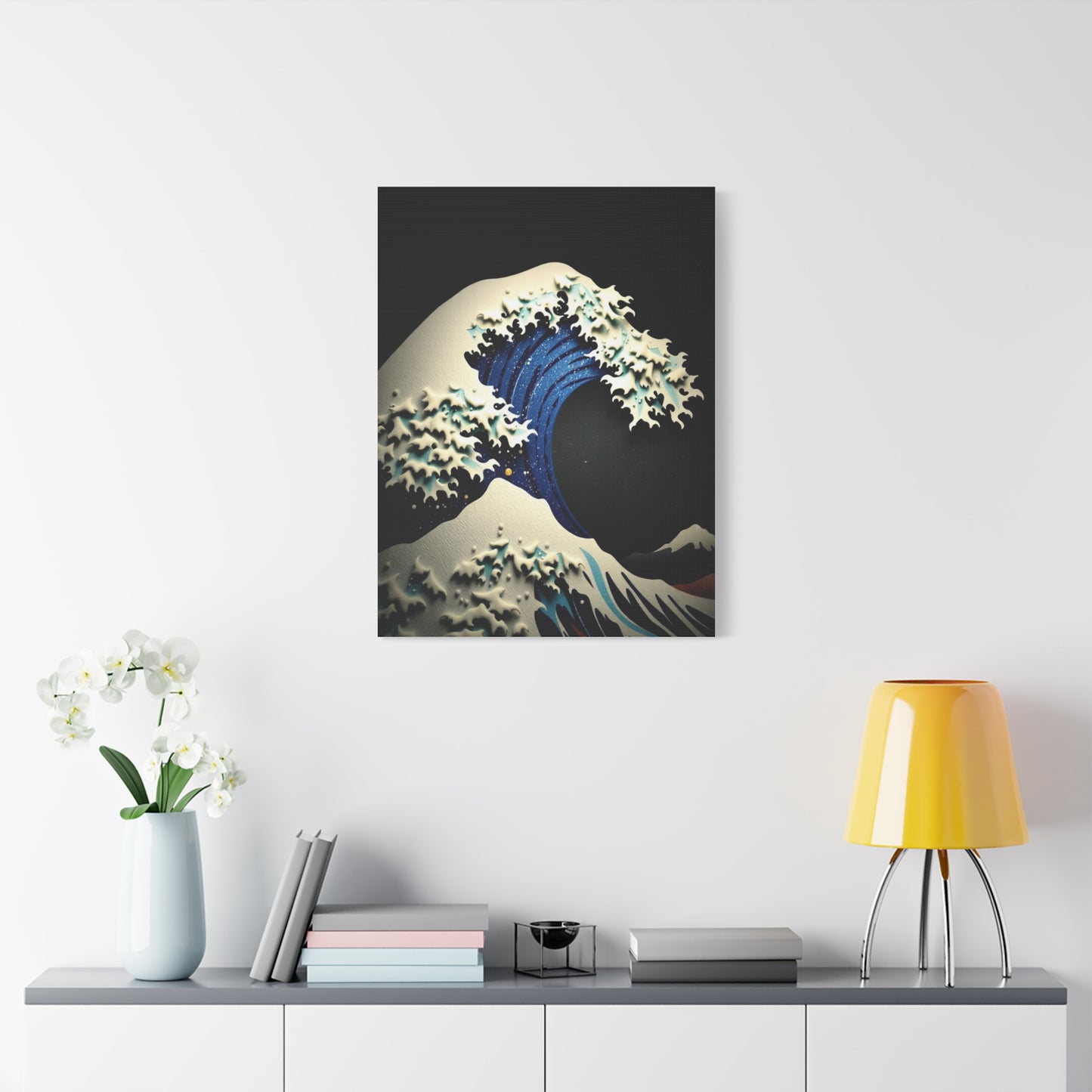 Hokusais Tranquil Waterscape Wall Art & Canvas Print