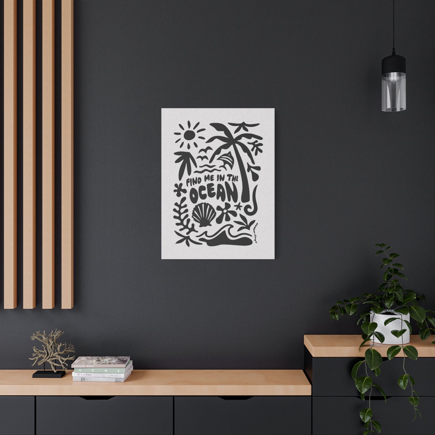 Find Me In The Ocean Wall Art & Canvas Prints