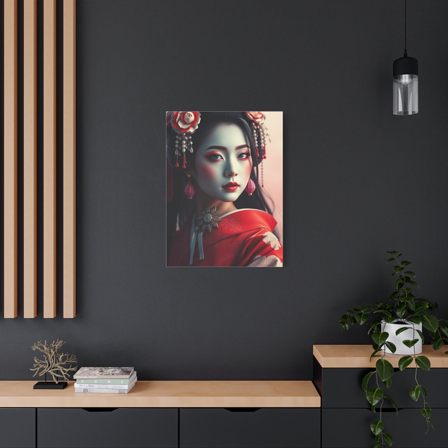 Geisha Art Canvas Art 5 Wall Art & Canvas Print