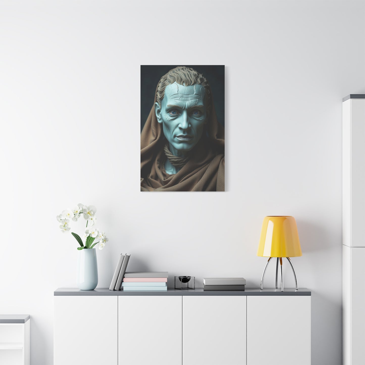 Supreme Blue & Gray Art Collection Wall Art & Canvas Print