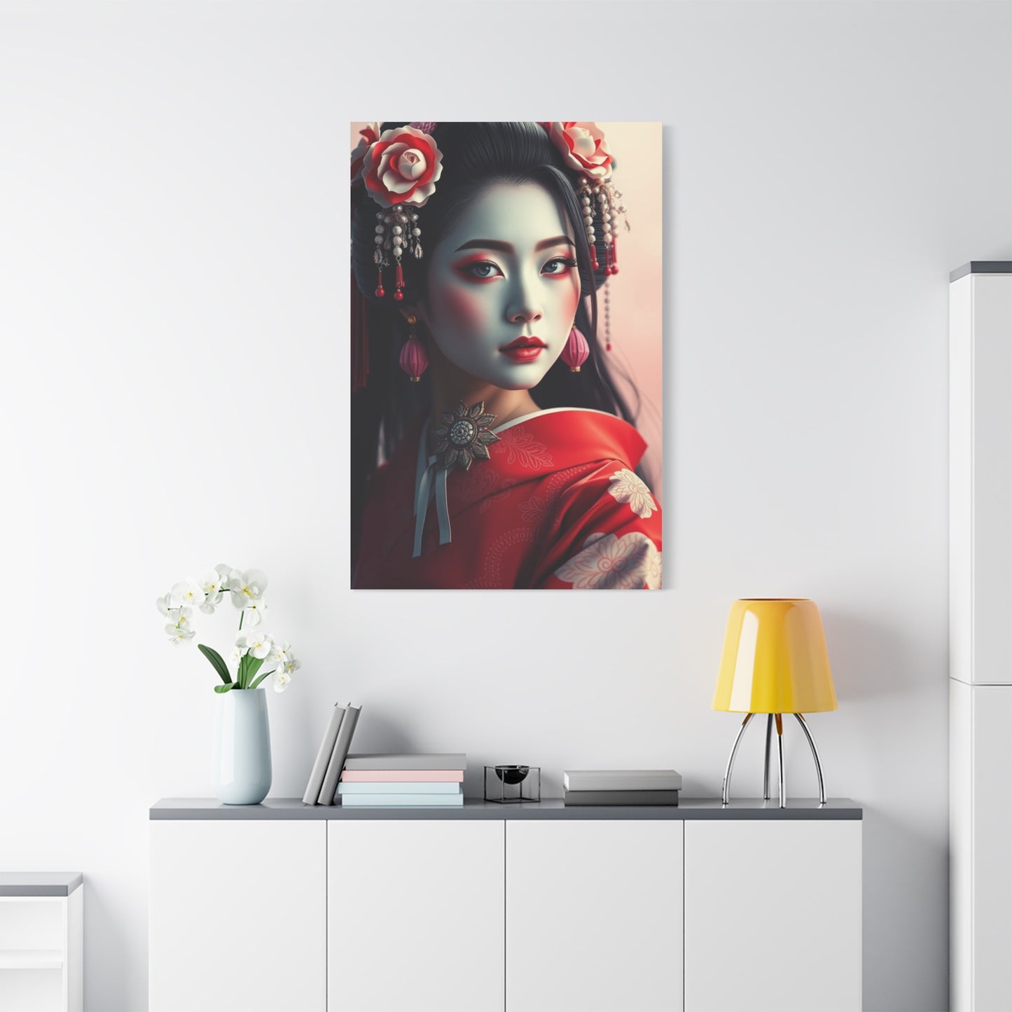 Geisha Art Canvas Art 5 Wall Art & Canvas Print