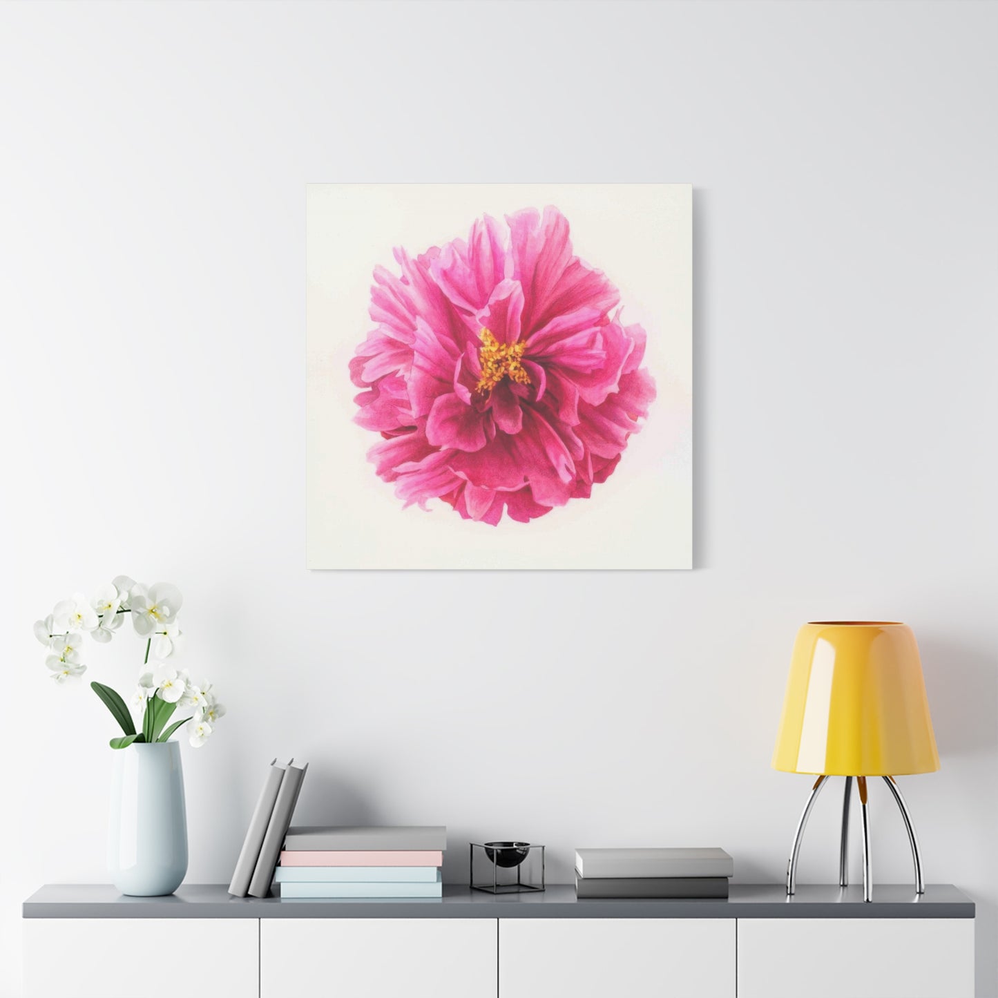 Grace Popp Pink Flower Head Wall Art & Canvas Prints