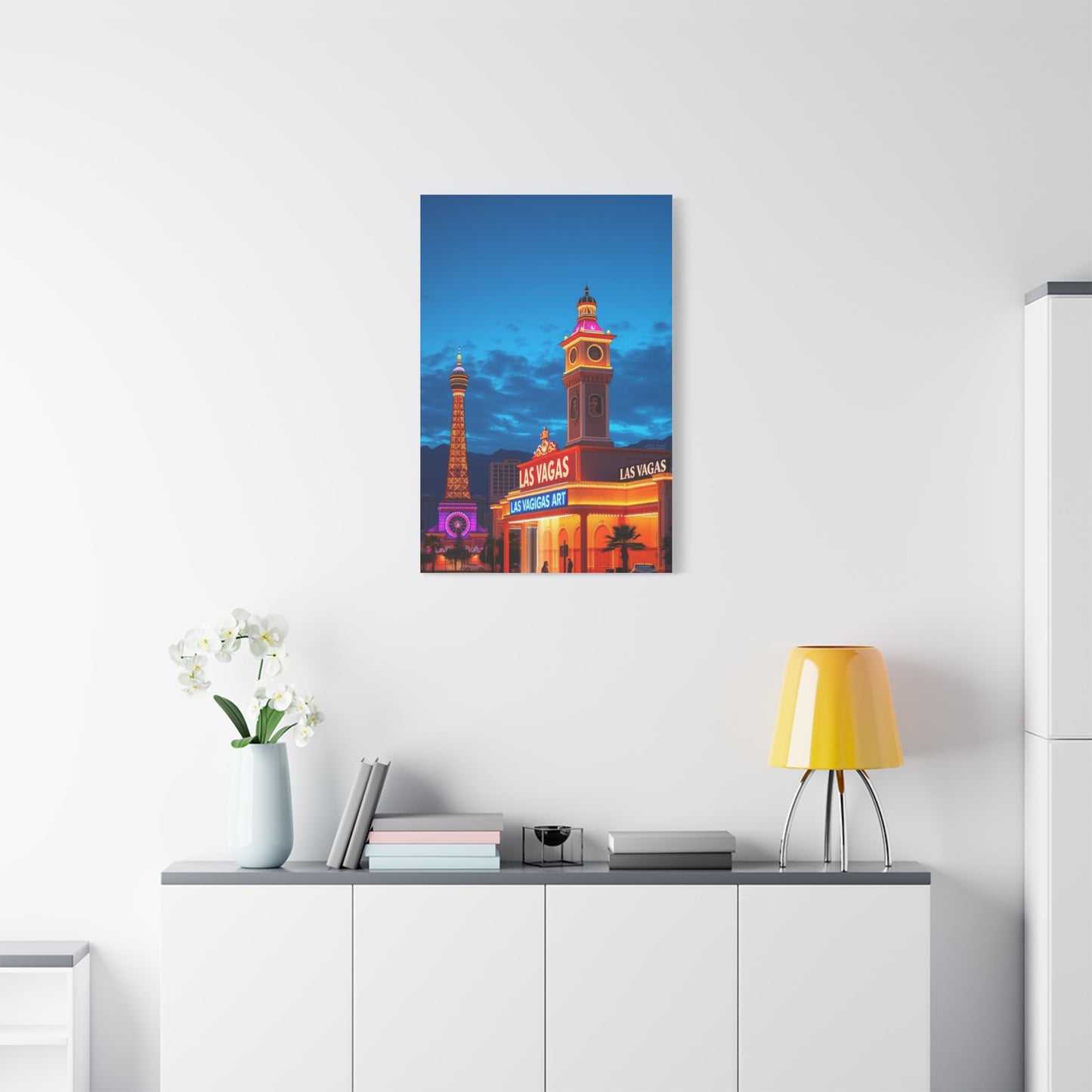 Las Vagas Art Canvas Art 3 Wall Art & Canvas Print
