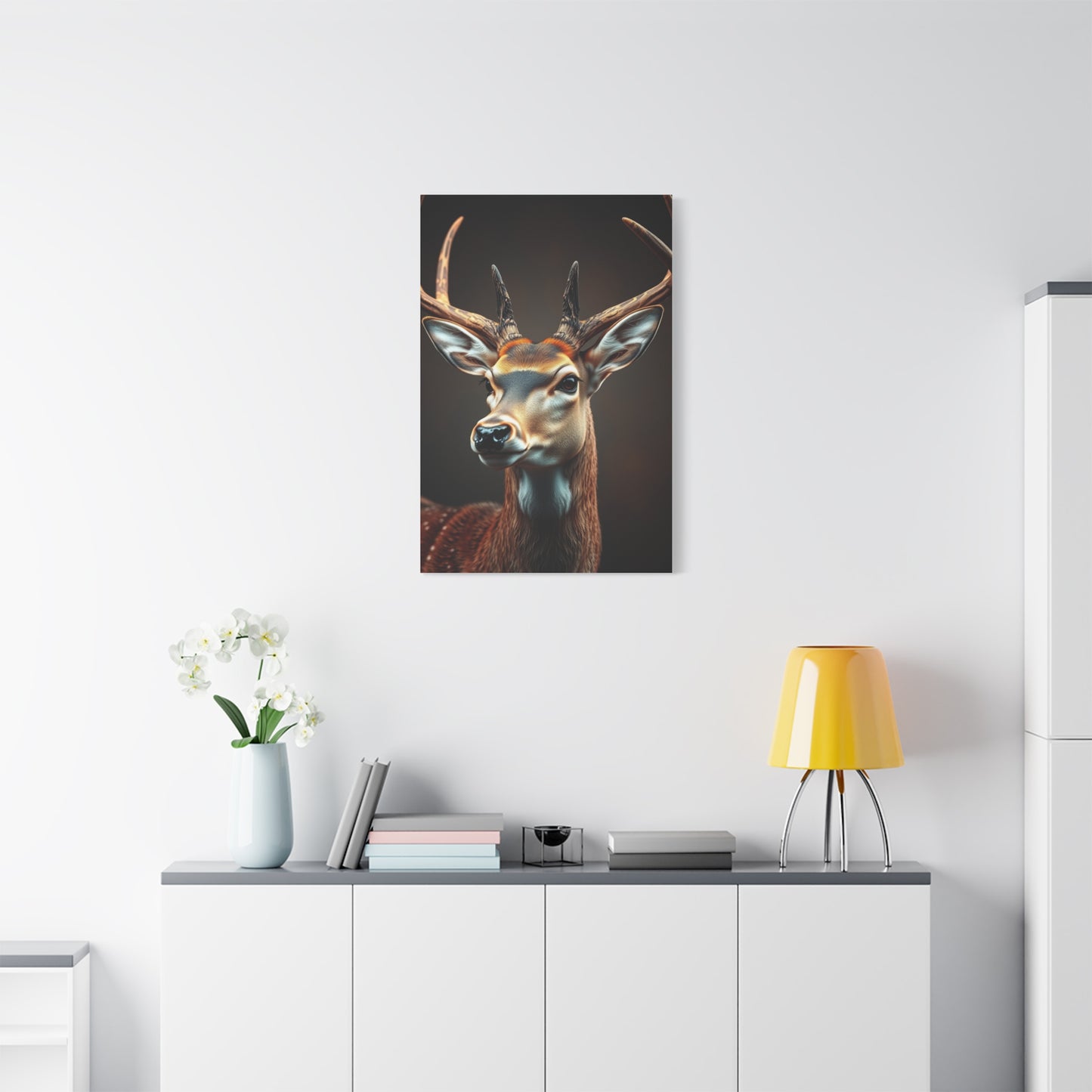 Luminous Buck Composition Wall Art & Canvas Print