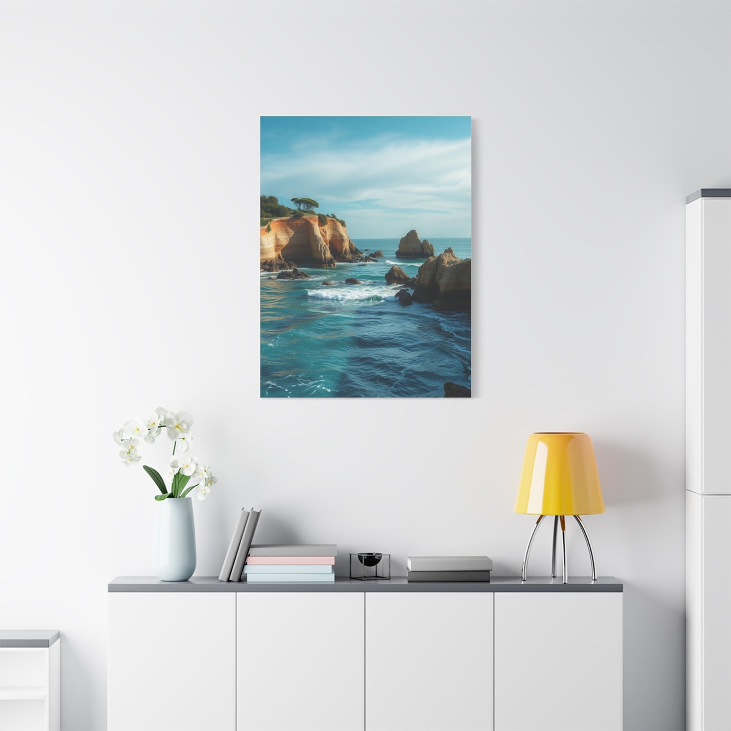 Luminous Coastal Vistas Wall Art & Canvas Print