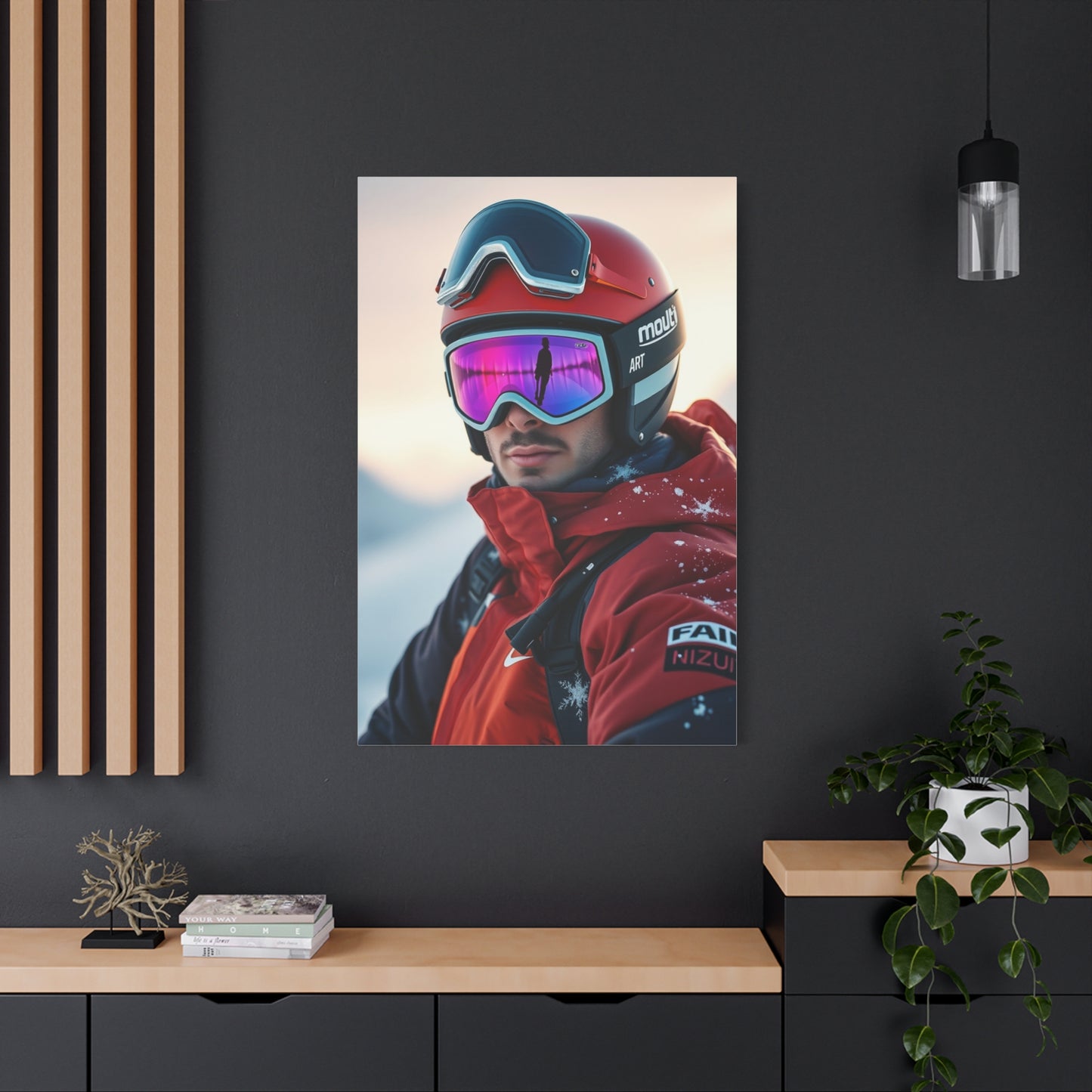 Skiing Art Refined Canvas Wall Art & Canvas Print