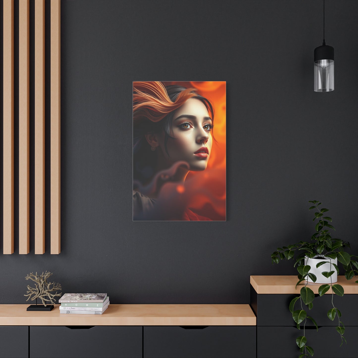 Opulent Sienna Harmony Wall Art & Canvas Print