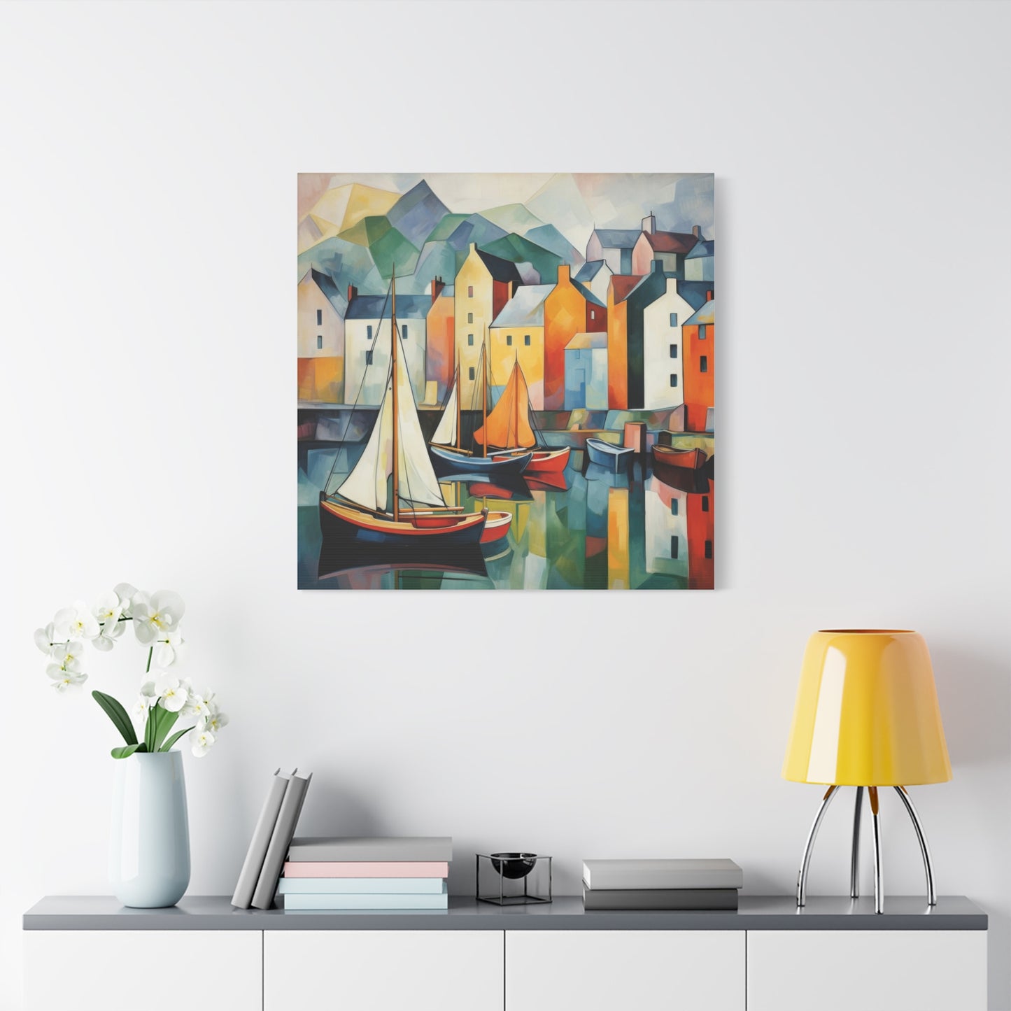 Coastal Cubism Wall Art & Canvas Prints