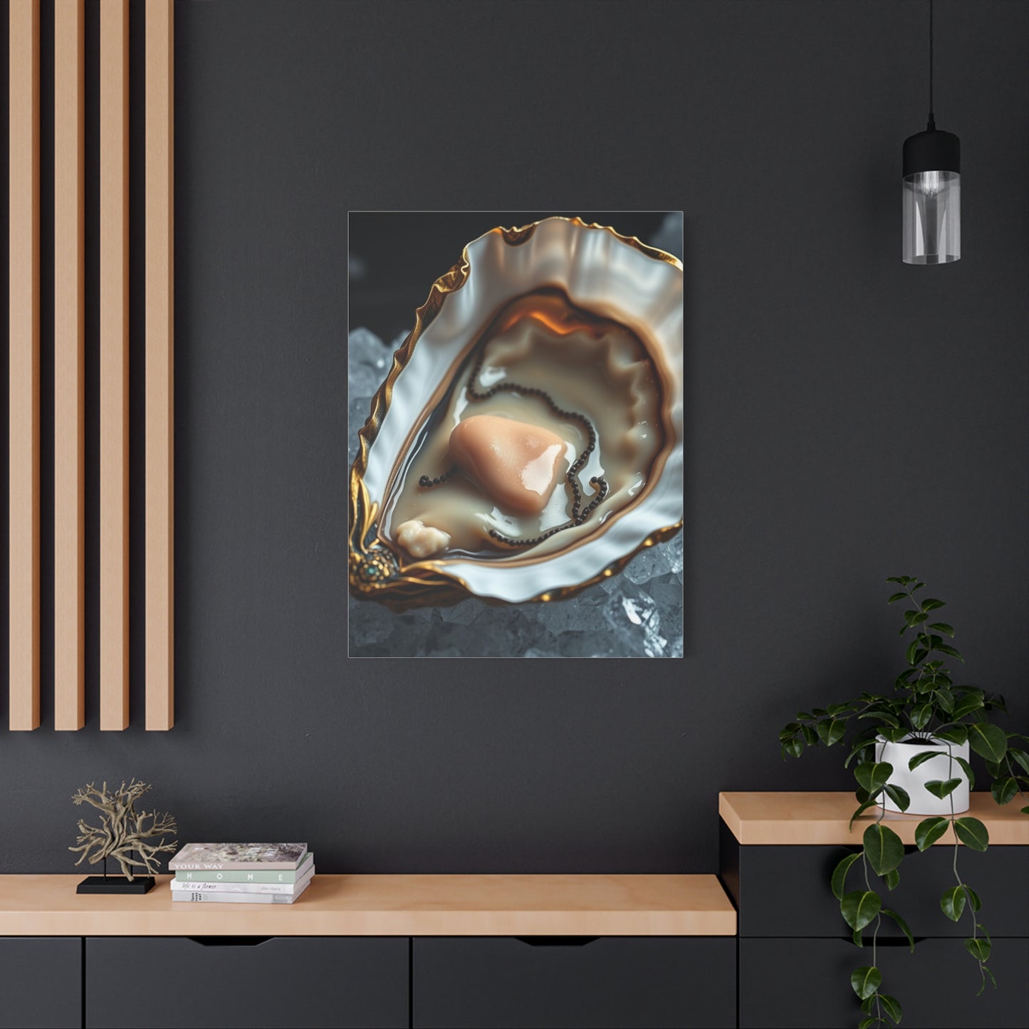 Oyster Art Canvas Art 4 Wall Art & Canvas Print