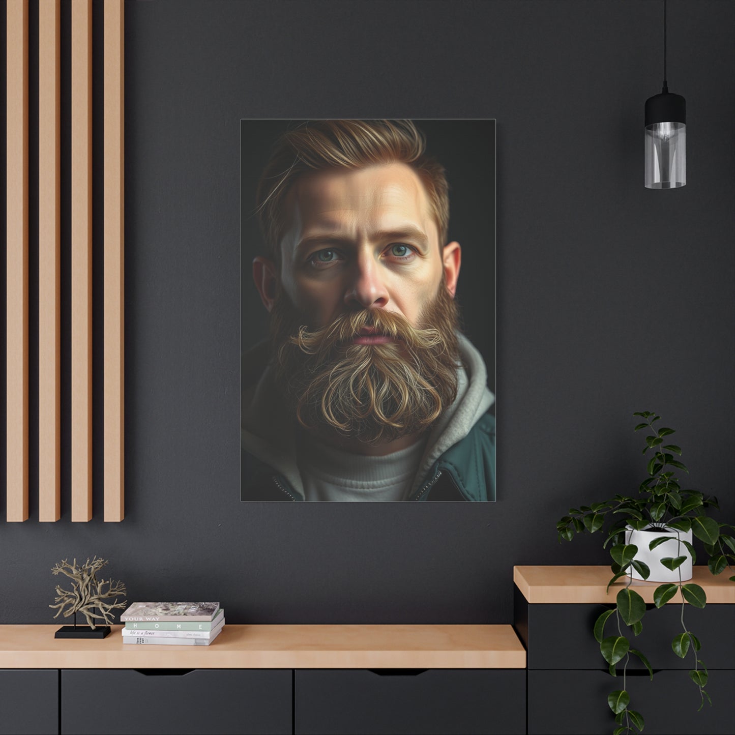 Leafy Grandeur Artwork Wall Art & Canvas Print