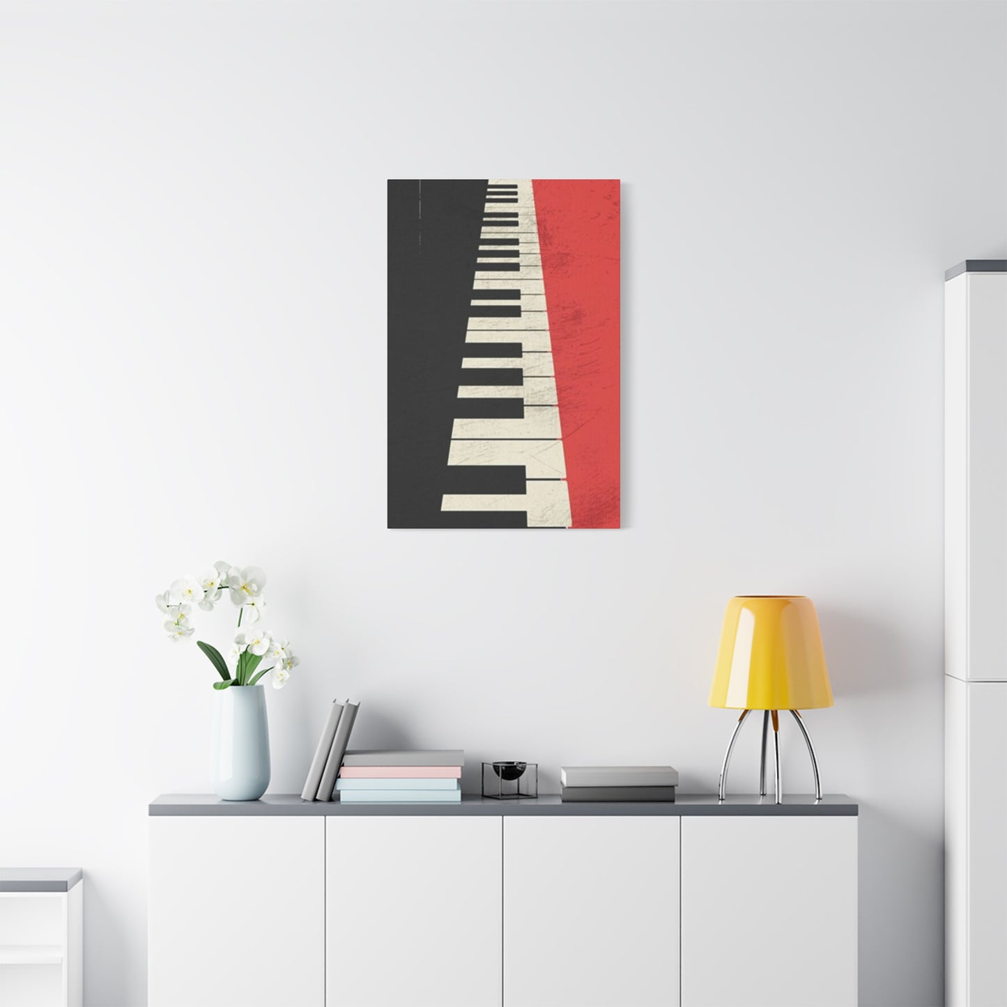 Black And Red Piano Wall Art & Canvas Prints