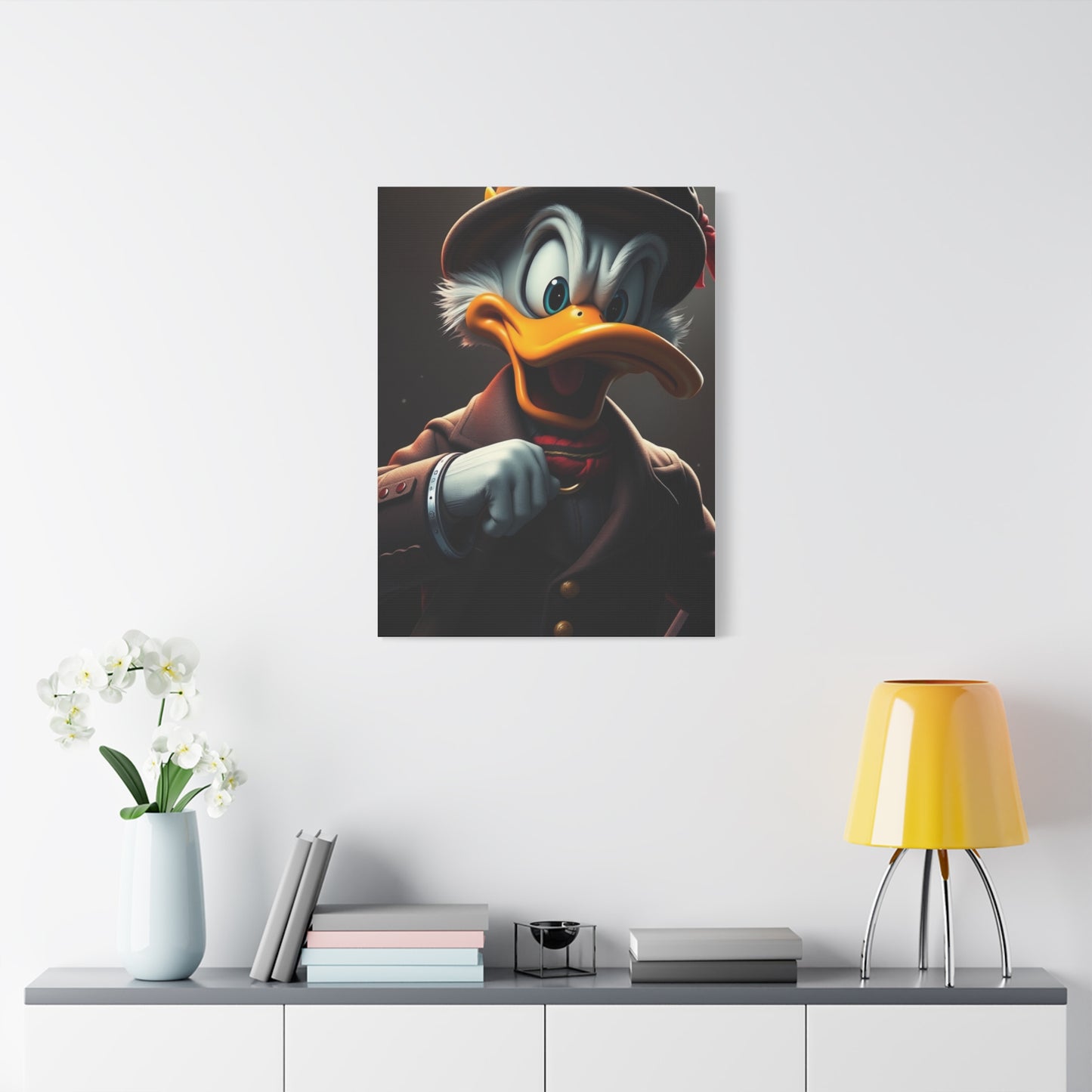 Aristocratic Plumage Canvas Wall Art & Canvas Print