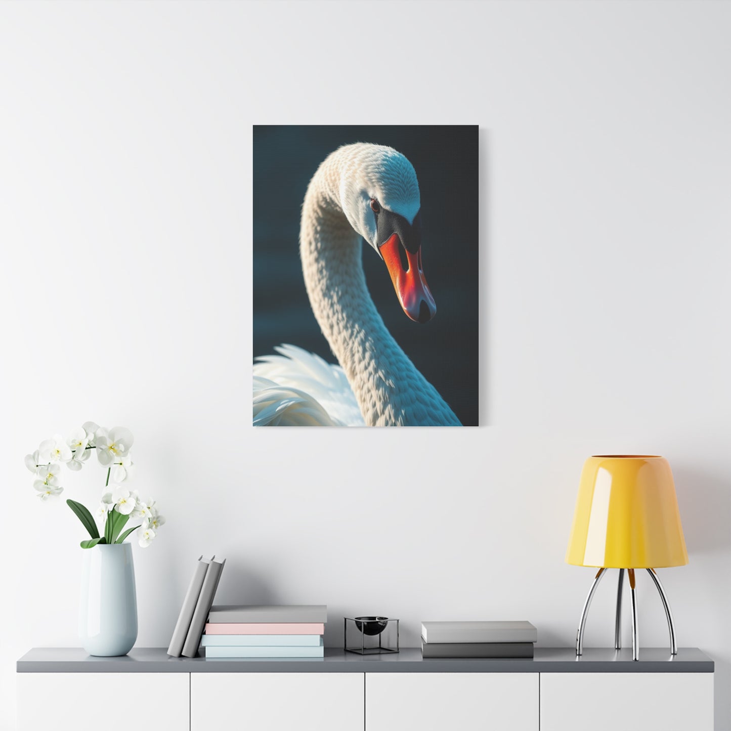 Swan Art Canvas Art 8 Wall Art & Canvas Print