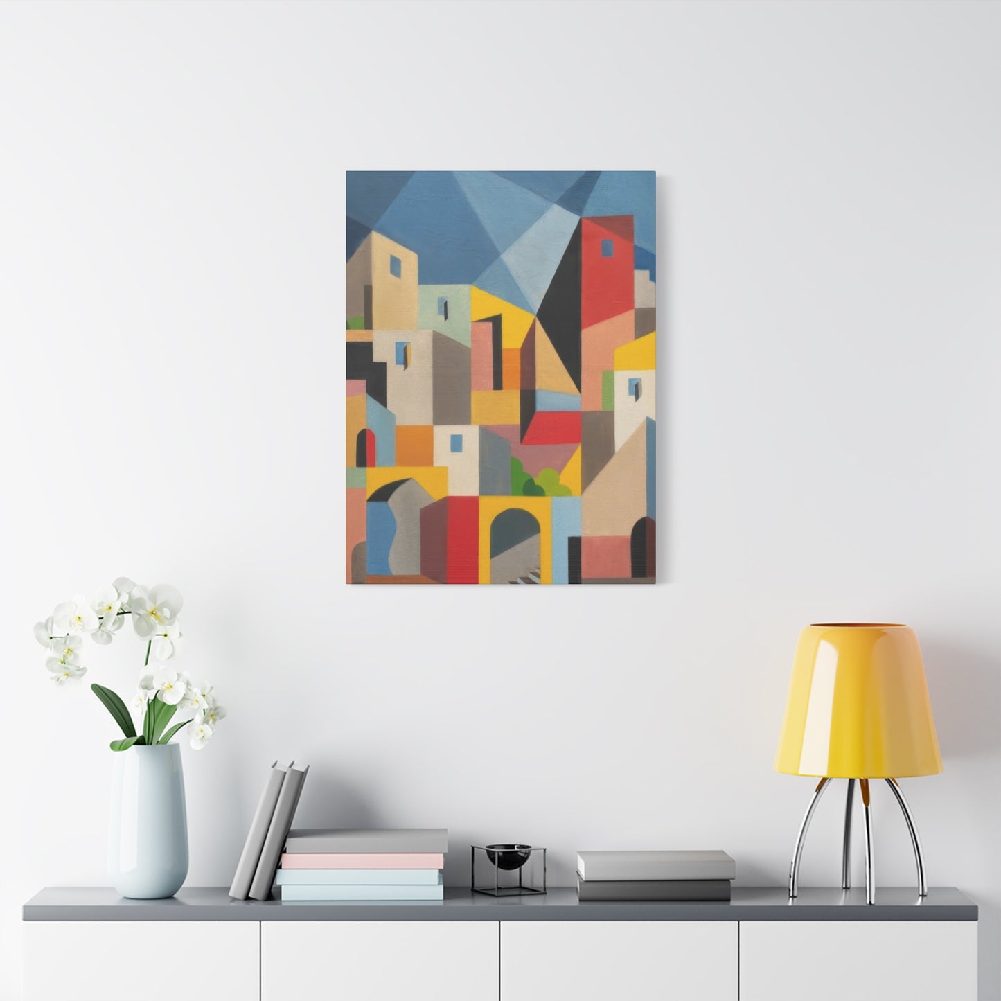 Cityscape Cubism Wall Art & Canvas Prints