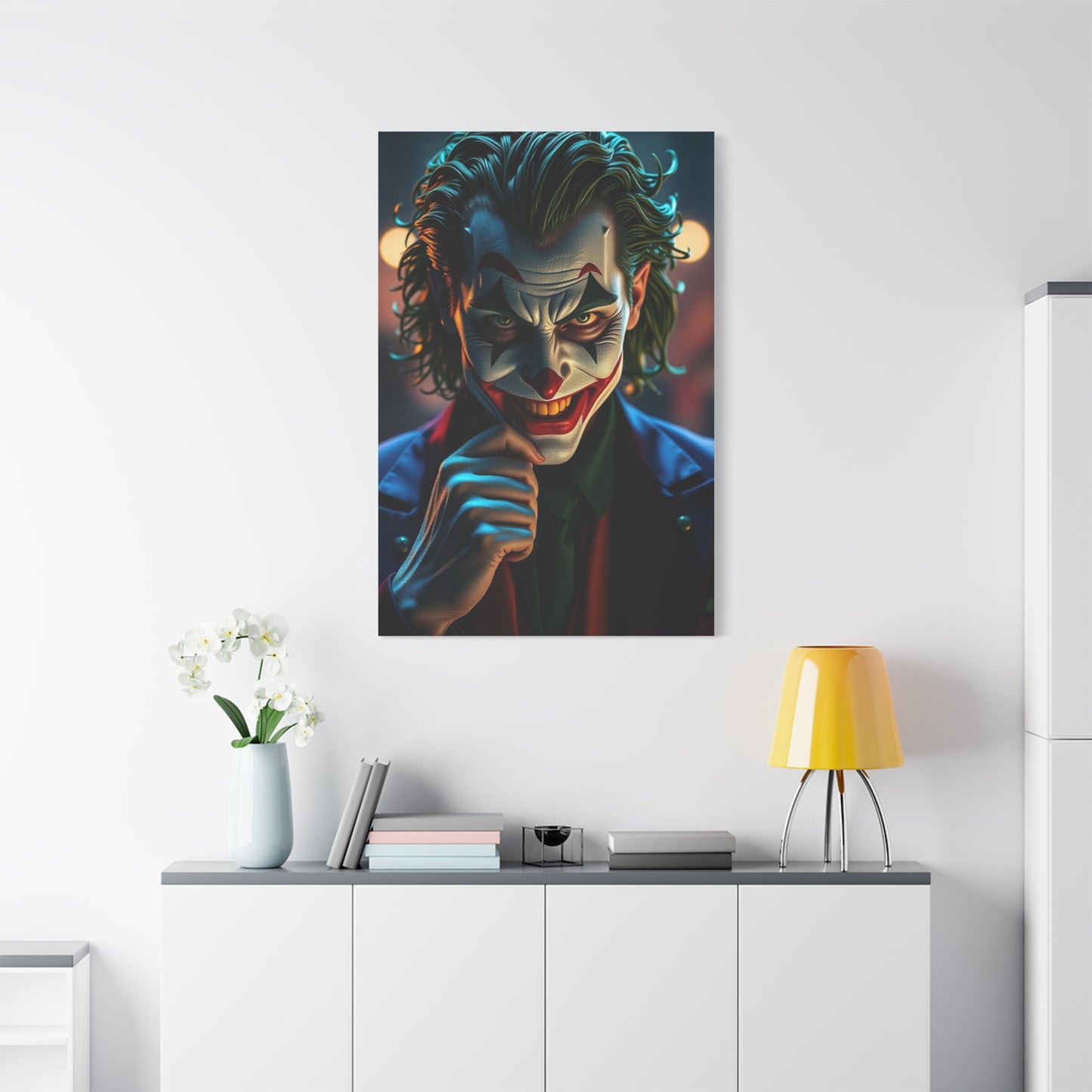 The Joker Art Canvas Art 5 Wall Art & Canvas Print
