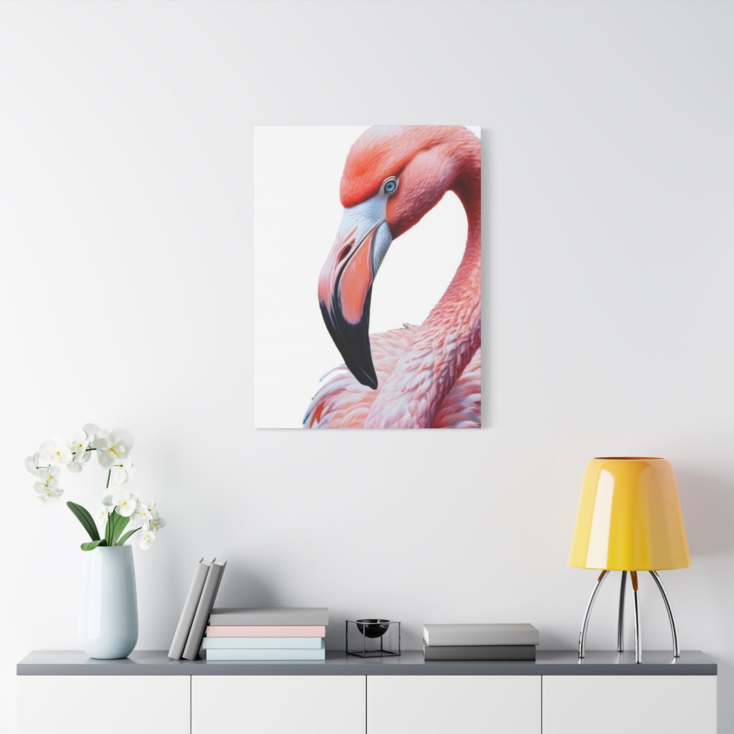 Flaming Portrait Wall Art & Canvas Prints