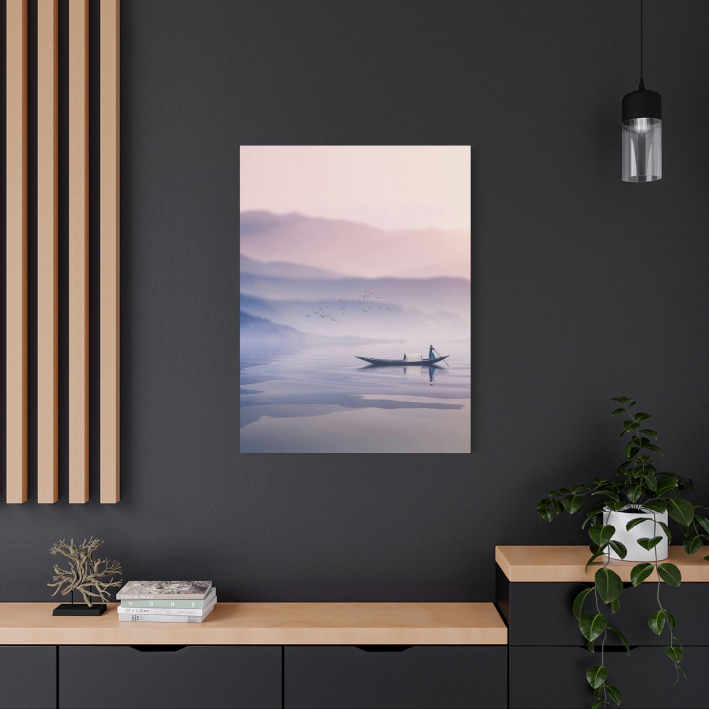 Clear Water Boat Wall Art & Canvas Prints