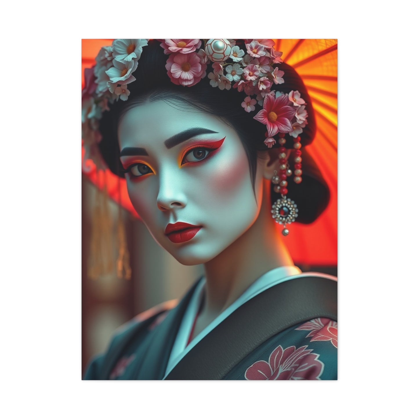 Geisha Art Canvas Art 9 Wall Art & Canvas Print