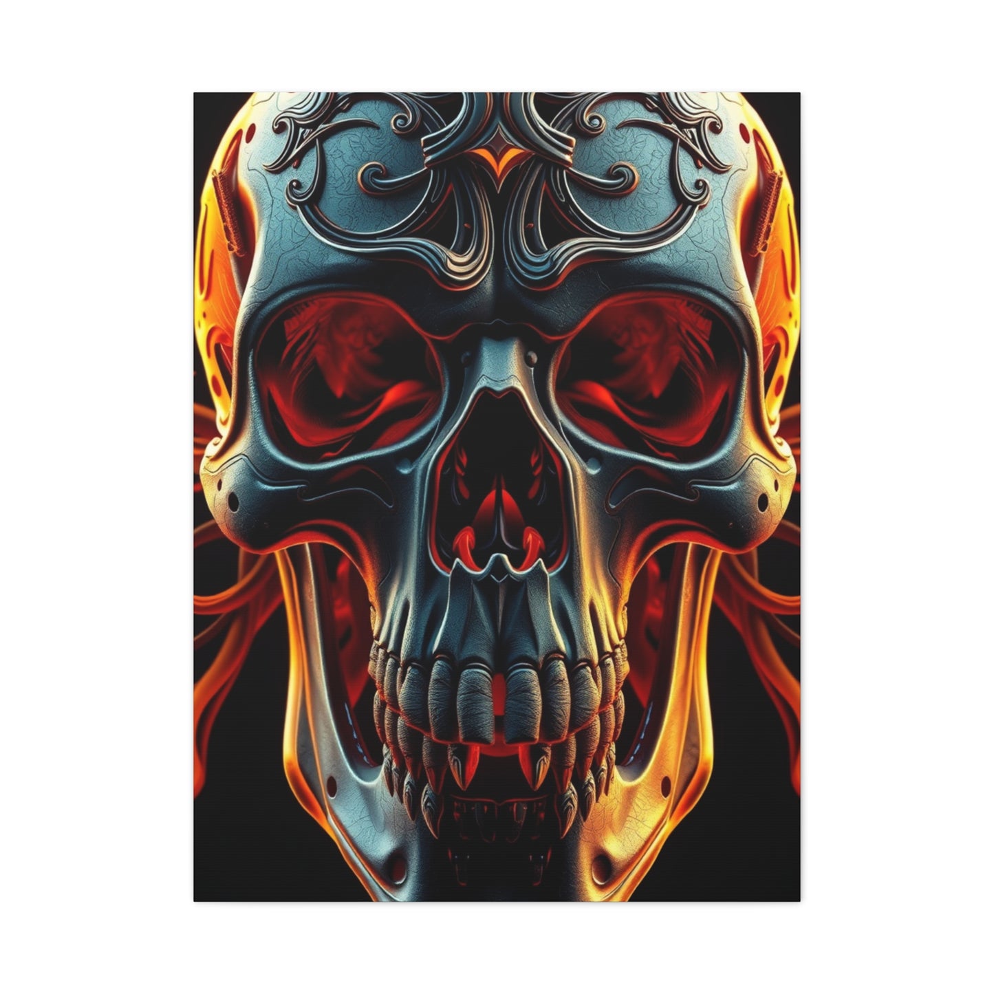 Skull Art Premium Canvas 18 Wall Art & Canvas Print