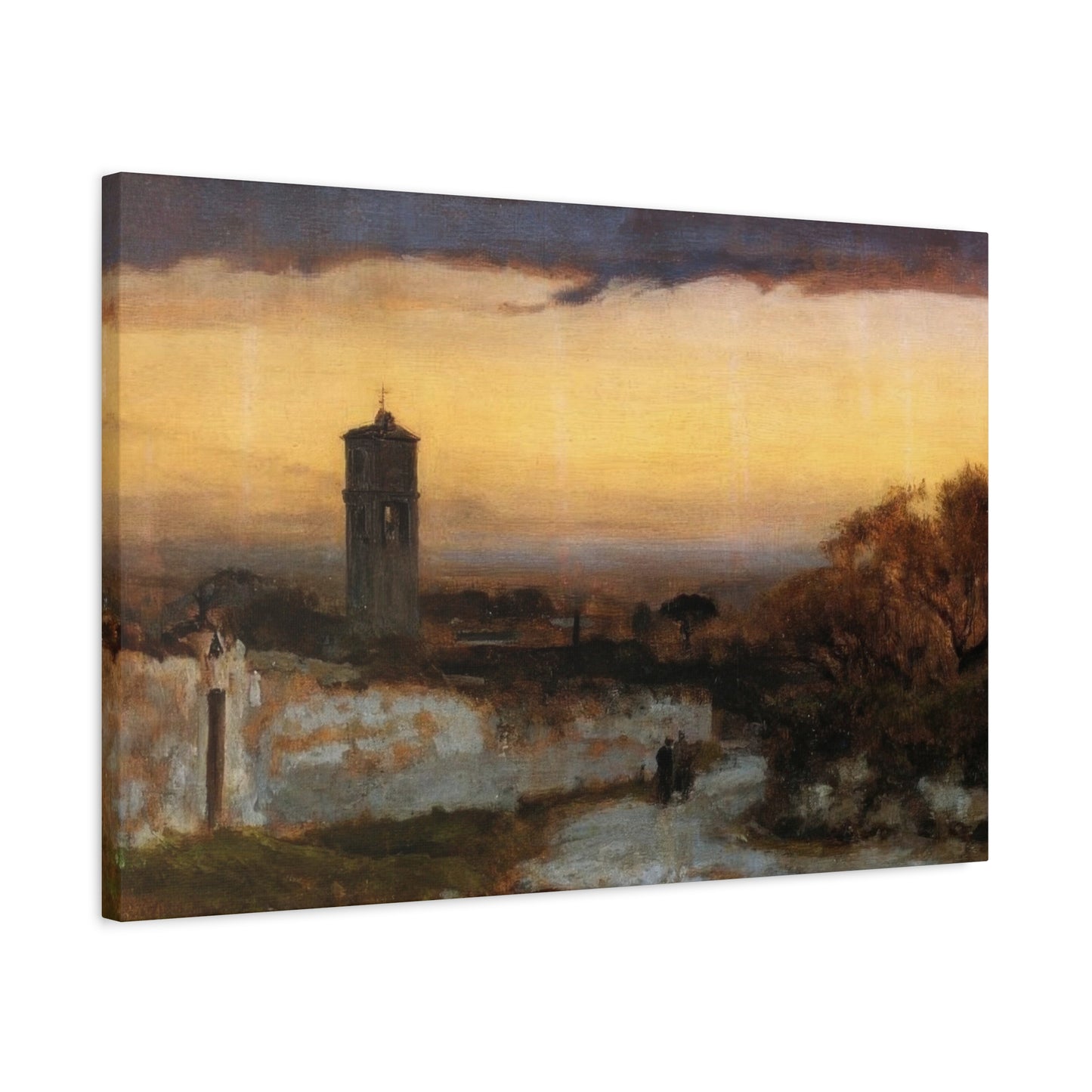 Monastery At Albano George Inness Wall Art & Canvas Prints