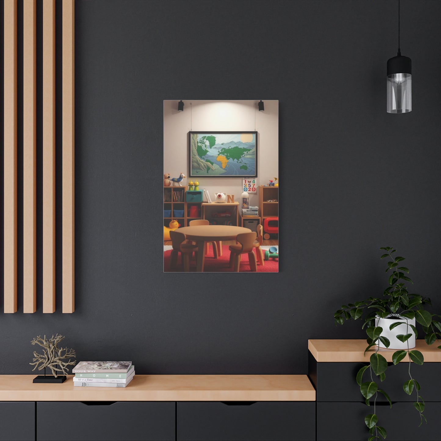 Elite Kids Playroom Art Vision Wall Art & Canvas Print