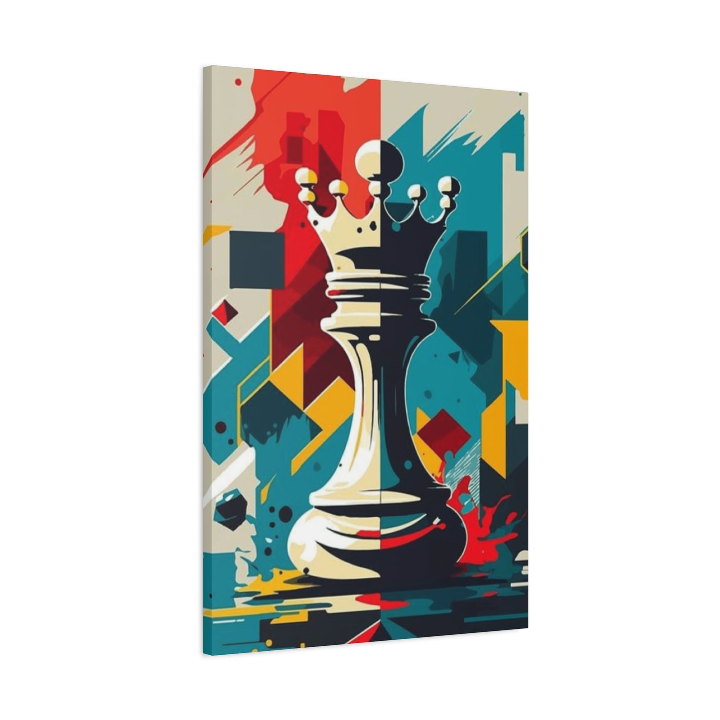 Abstract Chess Piece Wall Art & Canvas Prints