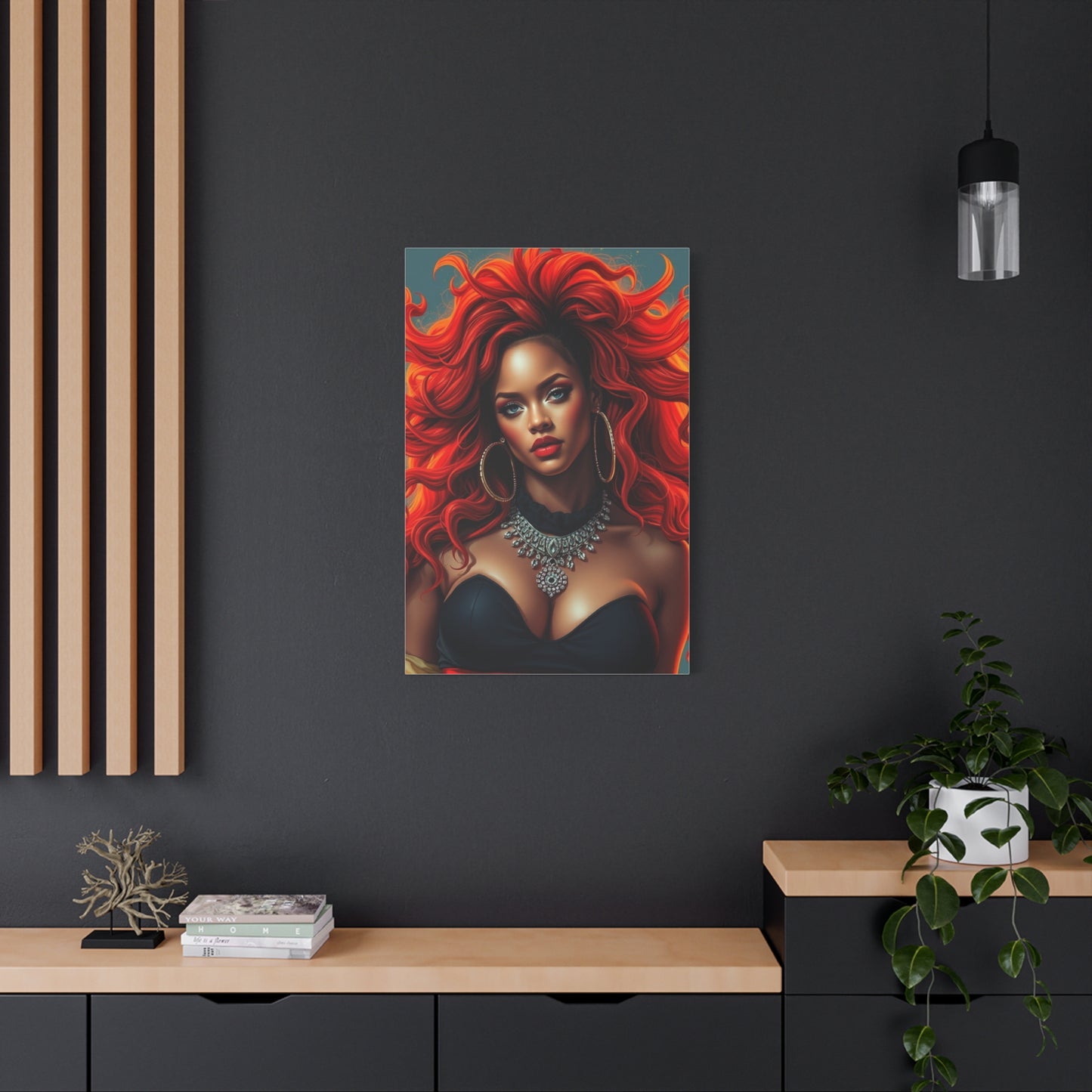 Luxurious Rihanna Canvas Showcase Wall Art & Canvas Print