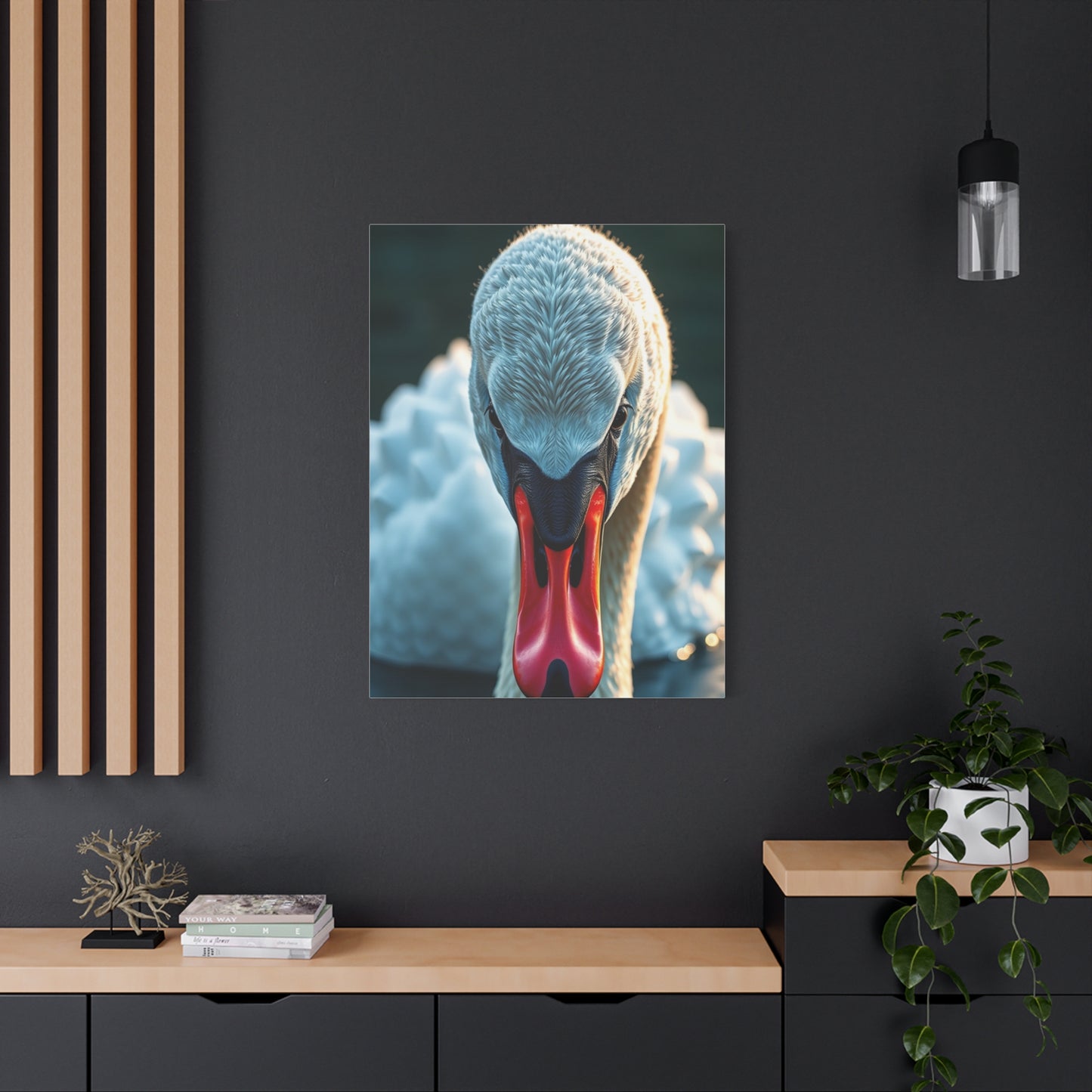 Swan Art Canvas Art 9 Wall Art & Canvas Print