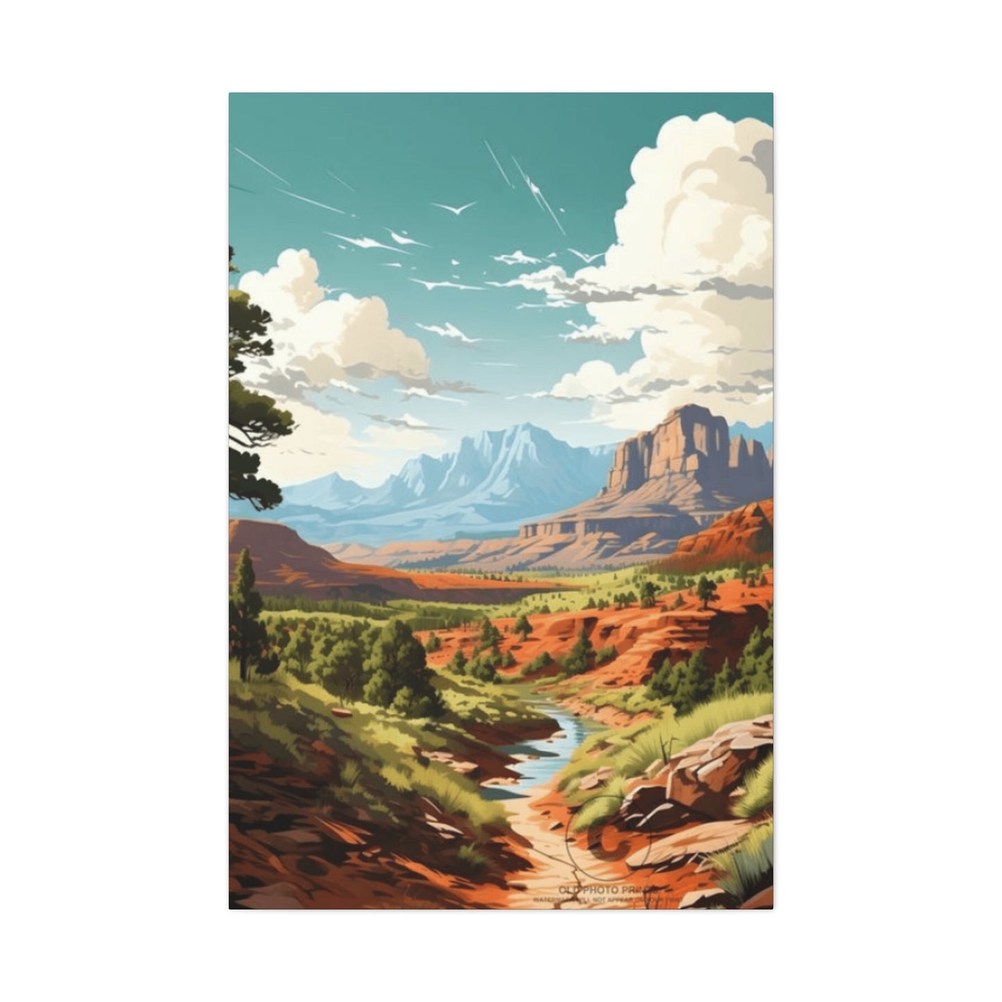 Arizona Mountain Forest Wall Art & Canvas Prints