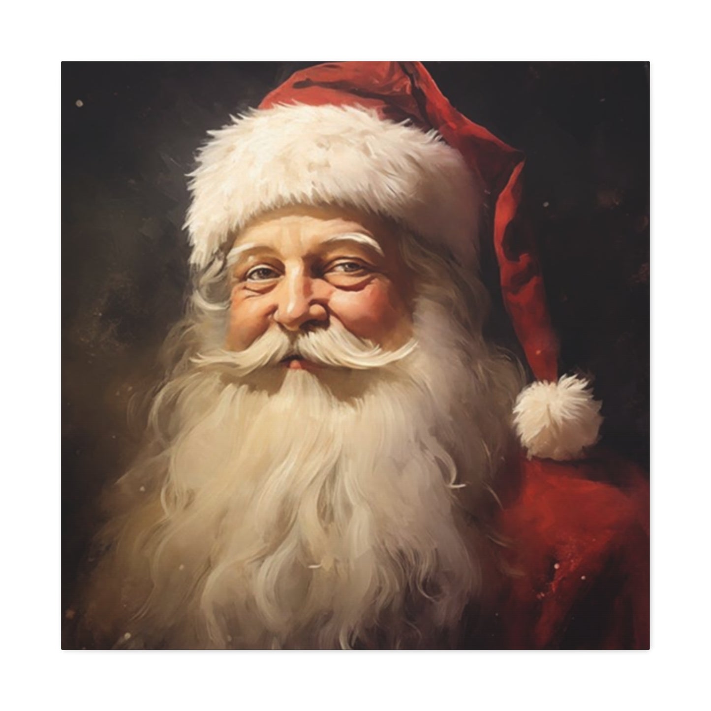 Smiling Santa Claus Wall Art & Canvas Prints