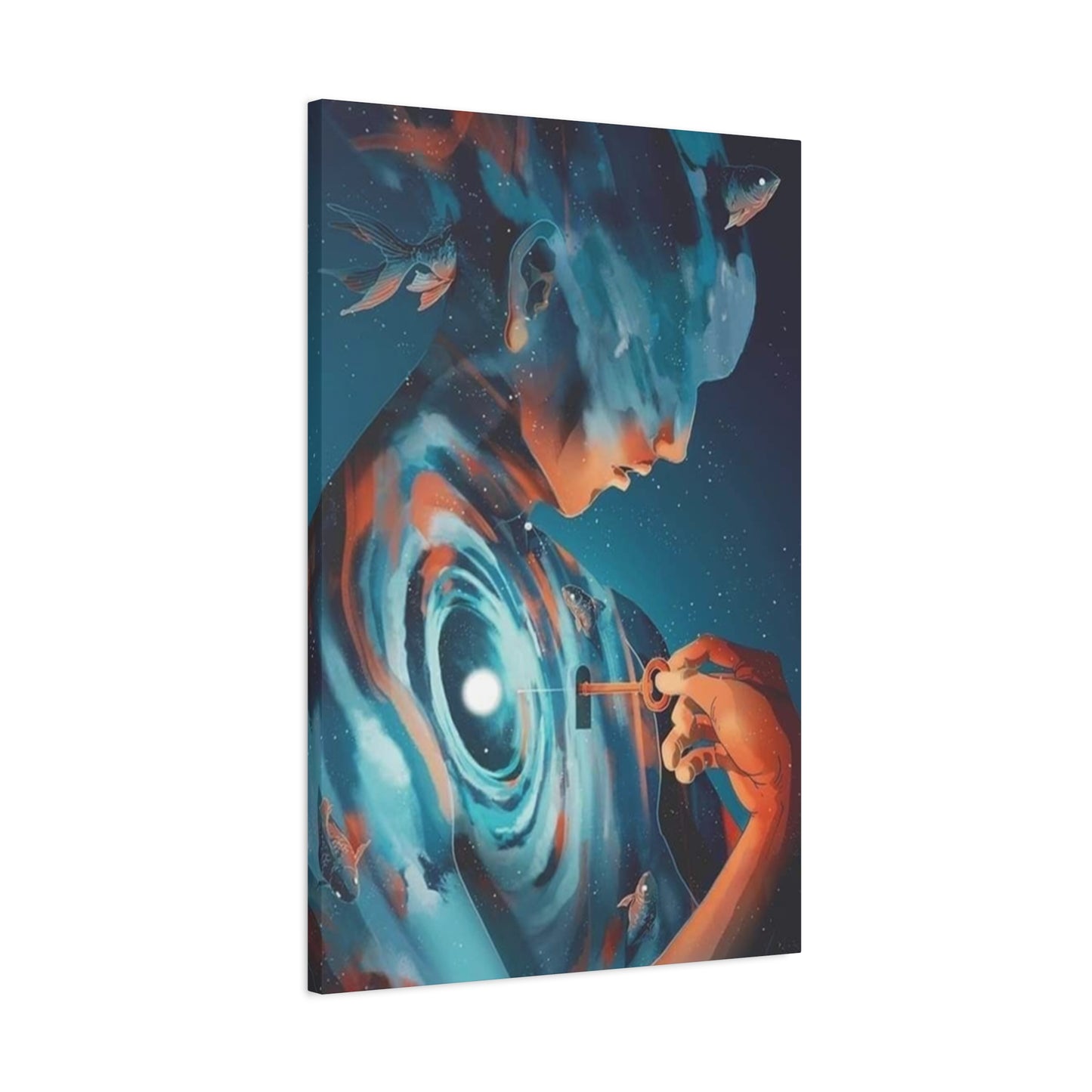 Female Key & Hole Spiritual Wall Art & Canvas Prints