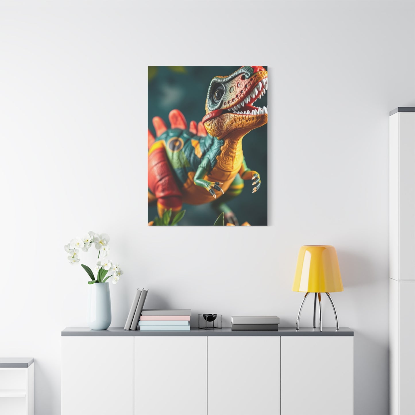 Kid’s Dinosaur Art Canvas Art 3 Wall Art & Canvas Print
