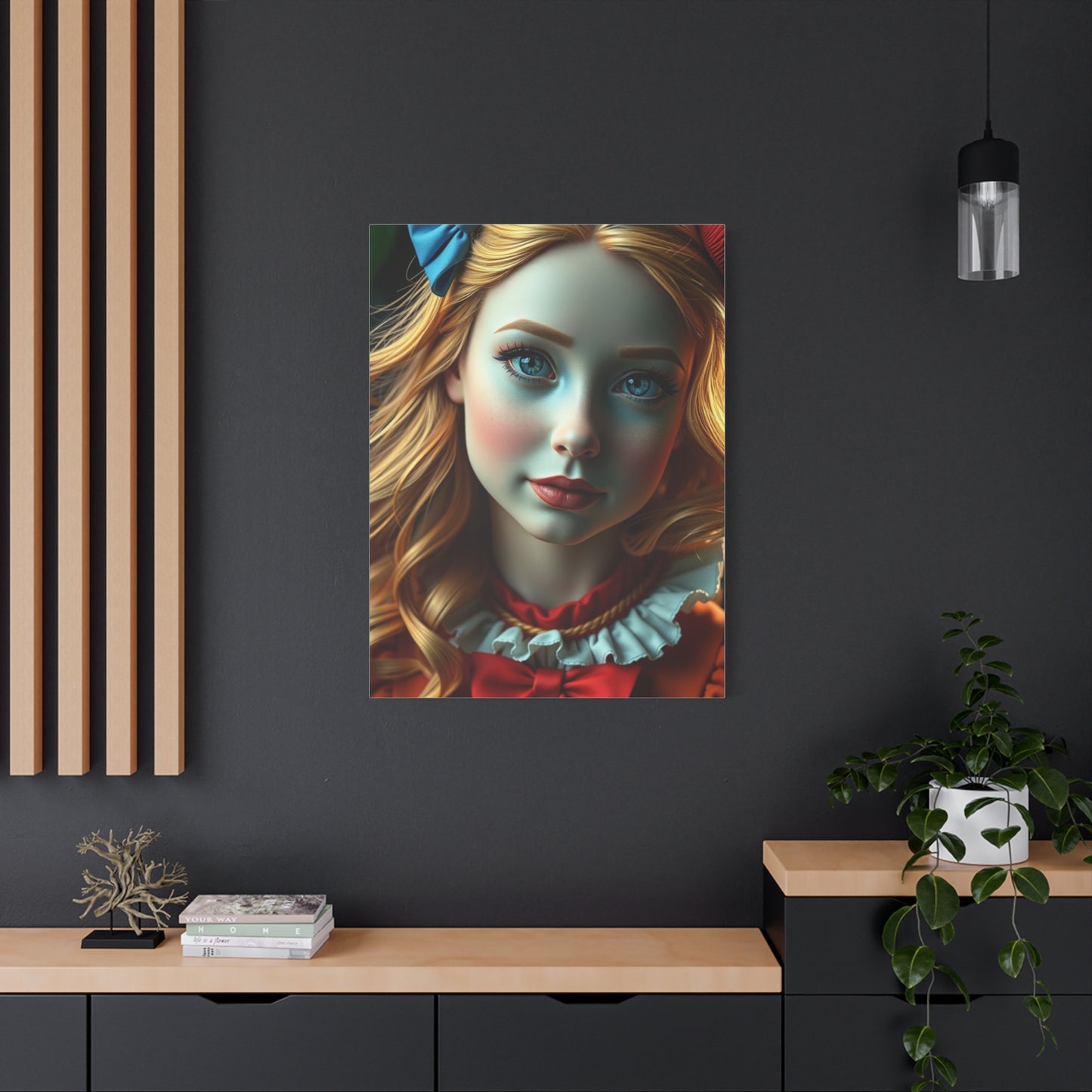 Supreme Collection Alice In Wonderland Characters Art Wall Art & Canvas Print