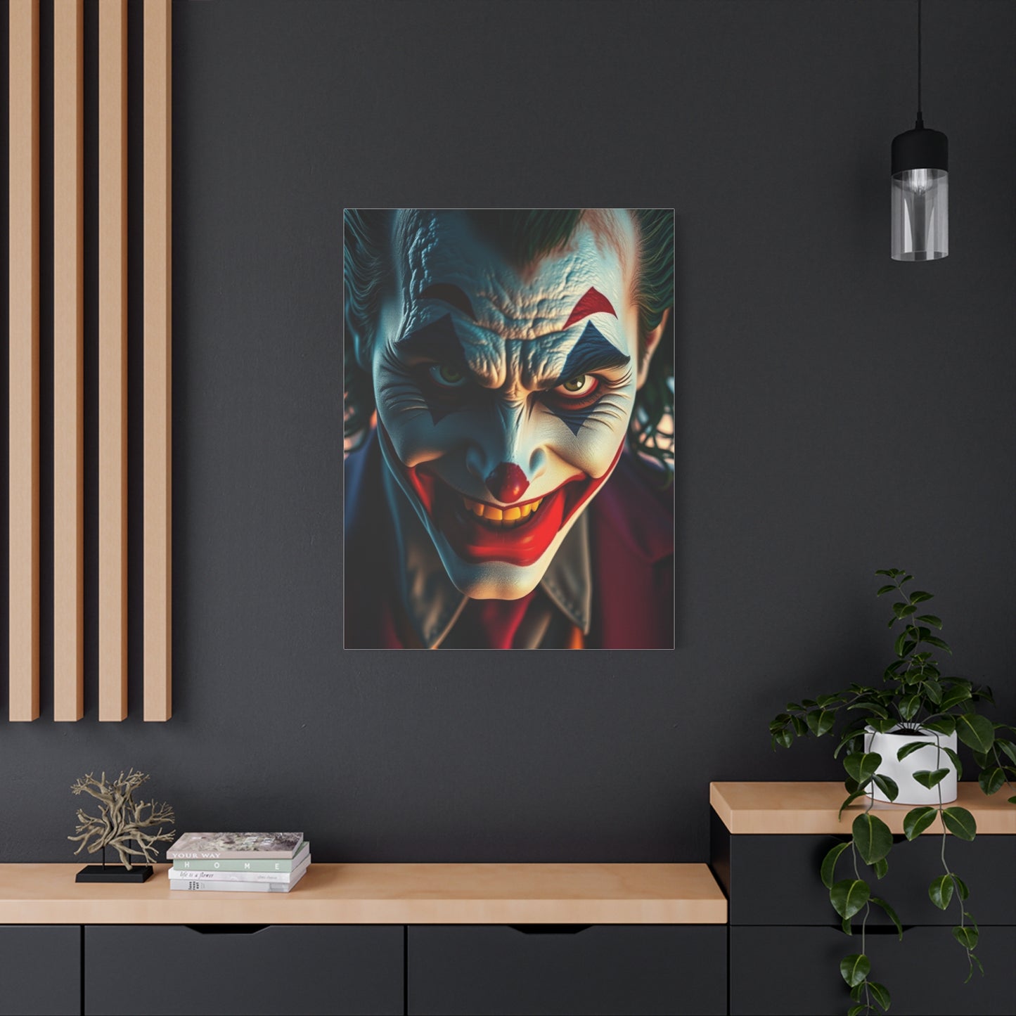 The Joker Art Canvas Art 3 Wall Art & Canvas Print
