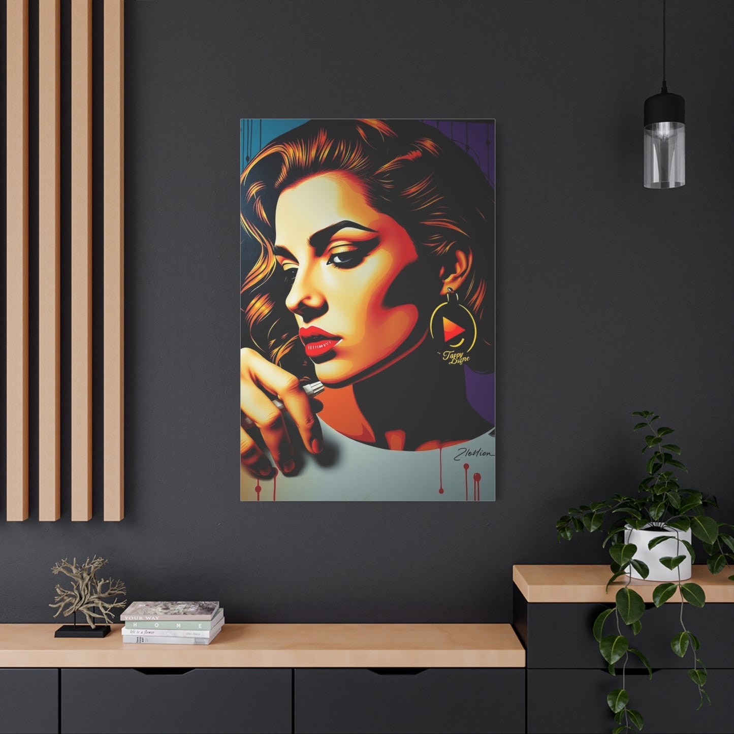Opulent Vibrance Canvas Wall Art & Canvas Print
