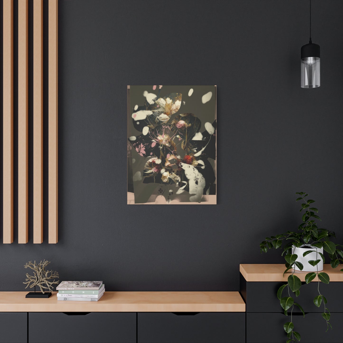 Floral Shadows Wall Art & Canvas Prints