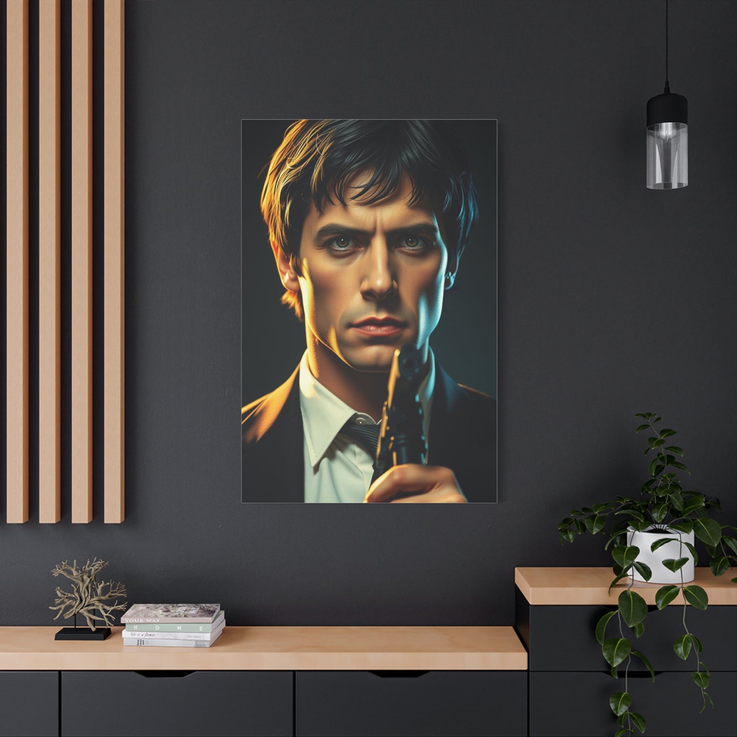 Pulp Fiction Character Art Canvas Art 1 Wall Art & Canvas Print