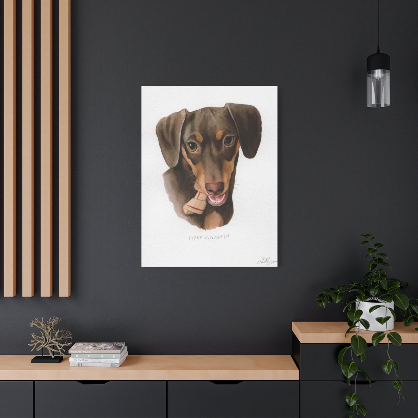 Grace Pop Wag Dog Wall Art & Canvas Prints