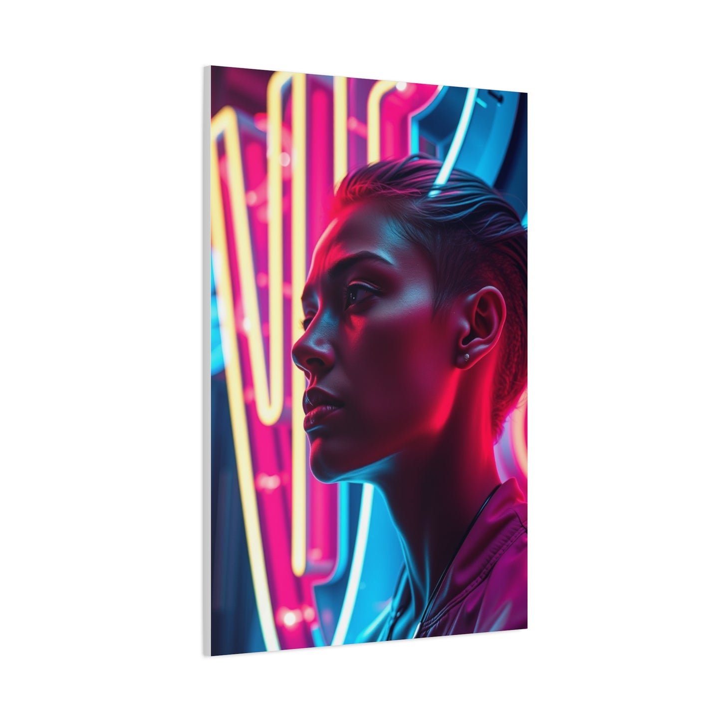 Neon Art Premium Canvas 18 Wall Art & Canvas Print